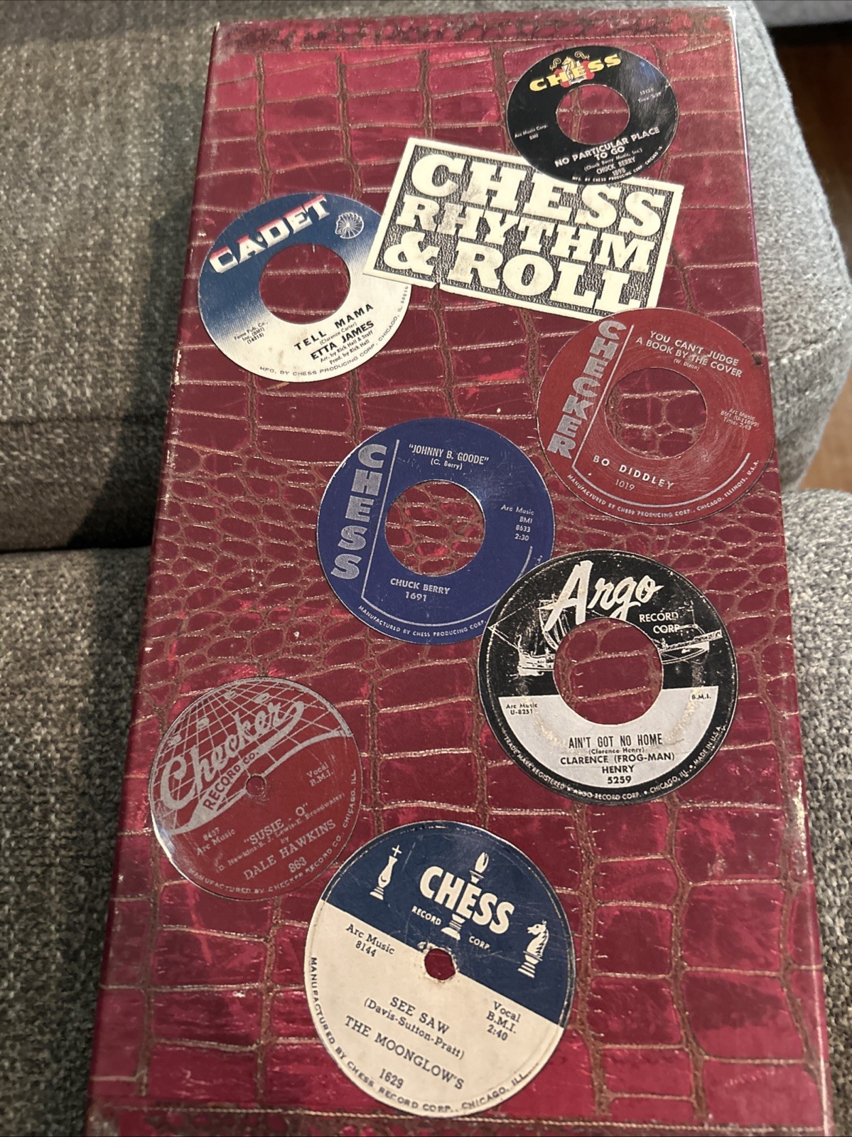 Chess Rhythm & Roll 4-Cassette Box Set 1947-1967 Chuck Berry Bo Diddley