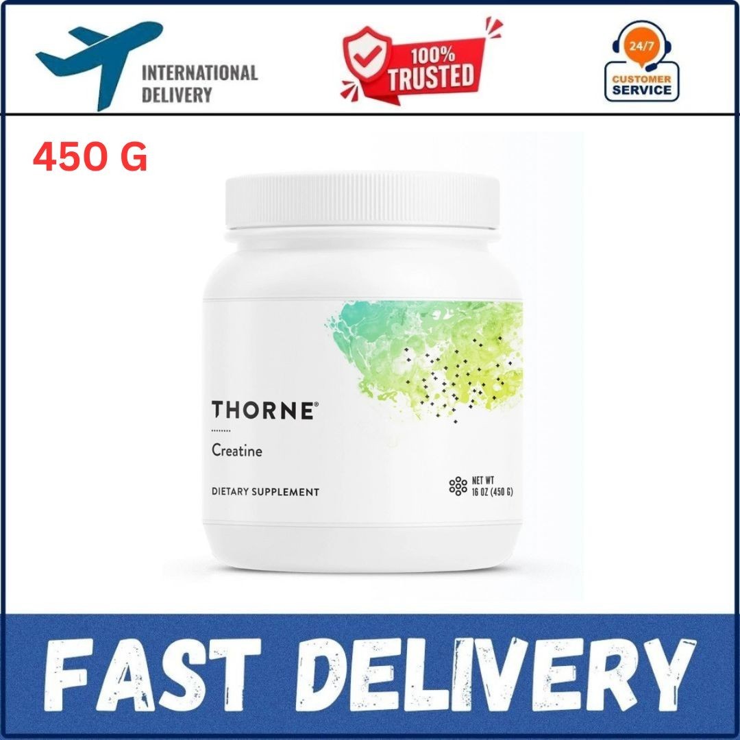 NEW Thorne Creatine Powder, Unflavored 16 oz (450g) Supplement, NOW ON SALE