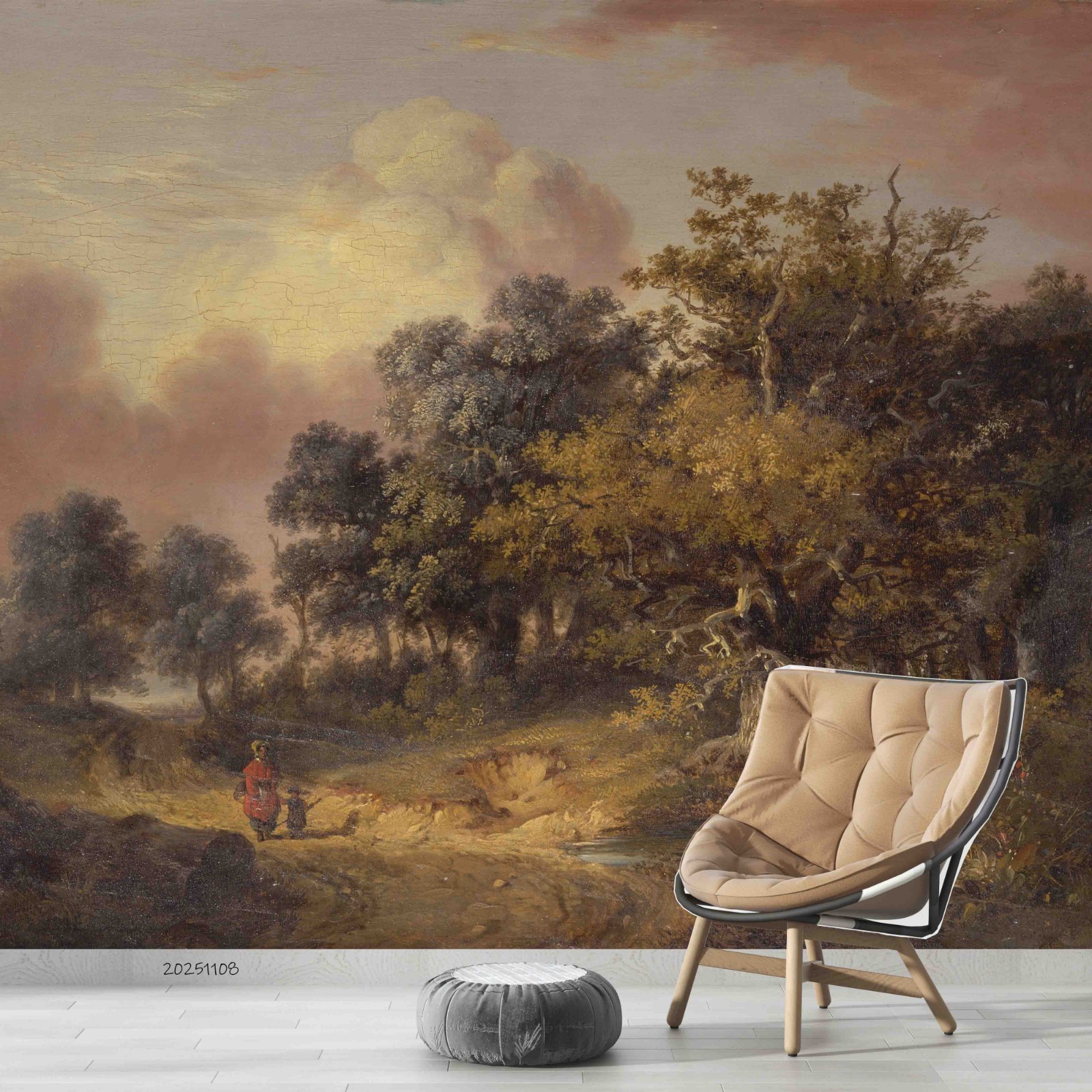 3D Landscape Oil Painting Wallpaper Wall Murals Removable Wallpaper 4