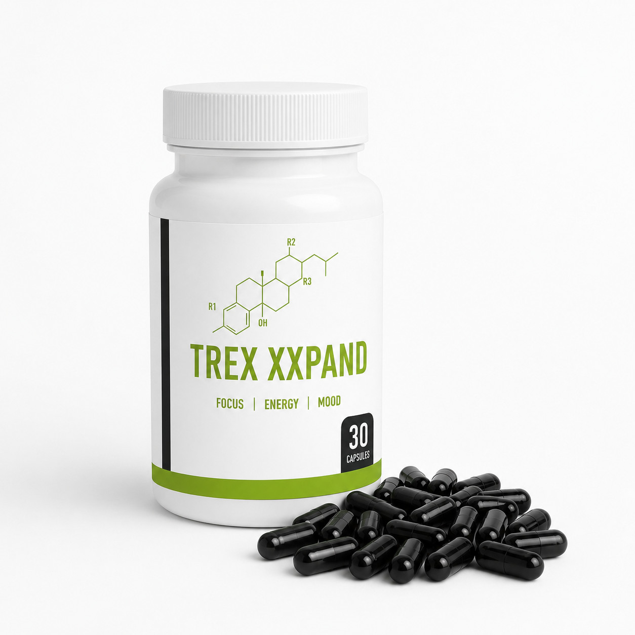 TREXXXPAND Premium Men\'s Performance & Endurance Support | 30 Capsules 