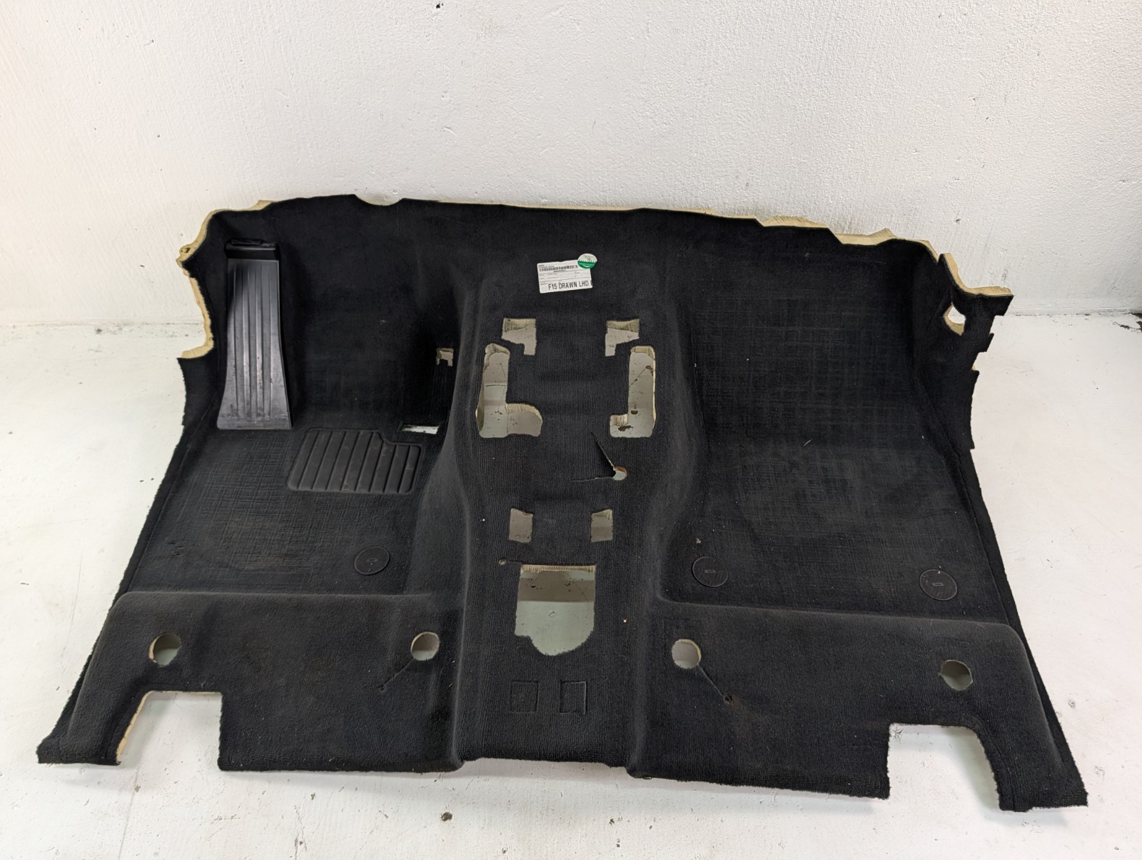 2014-2018 BMW X5 F15 Front Interior Floor Carpet Lining Trim 51478089726 OEM