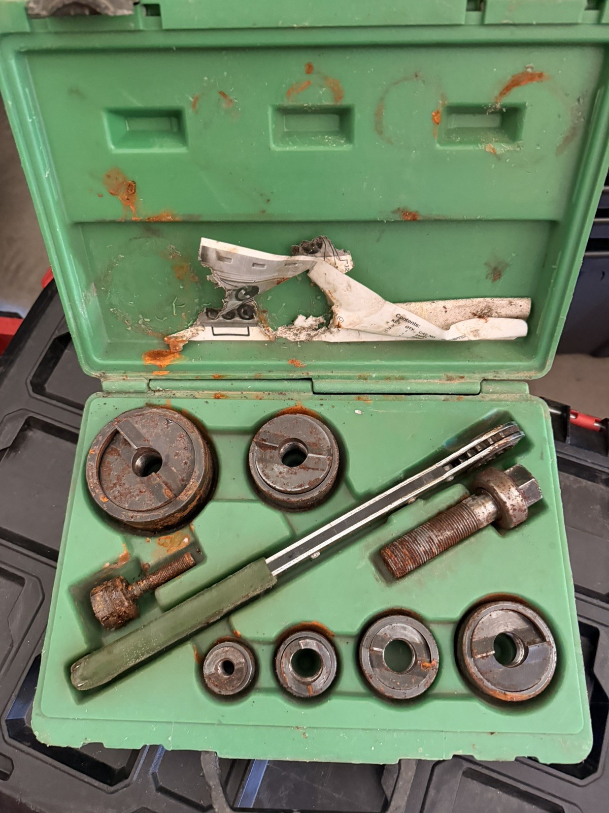 Greenlee 7238SB Slug Buster Knockout Punch Set 1/2\ Greenlee 7238SB Slug Buster Knockout Punch Set 1/2\