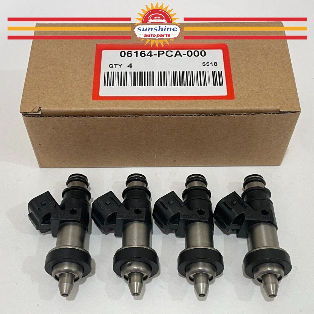 4 NEW OEM FUEL INJECTORS 06164-PCA-000 FOR HONDA 99-01 CR-V 2.0L