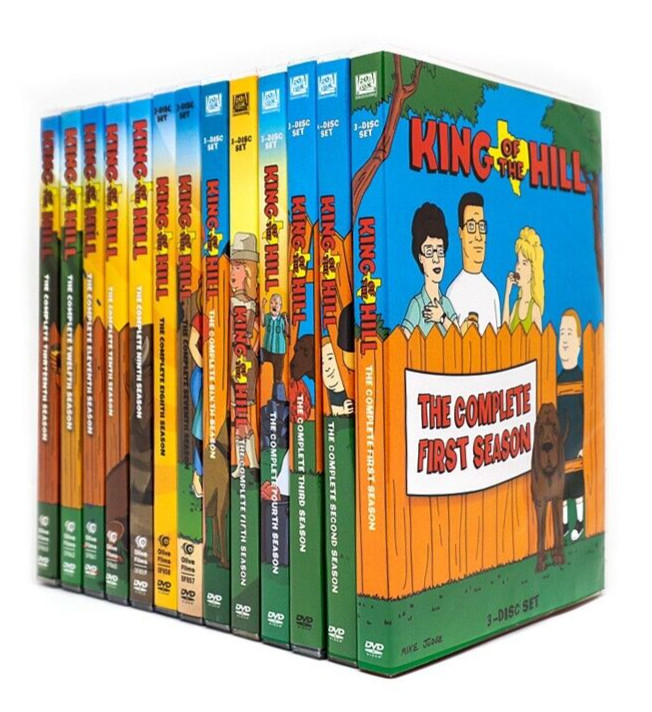 US-King of the Hill: The Complete Series Season 1-13 +1(DVD 39-Discs ) Region 1