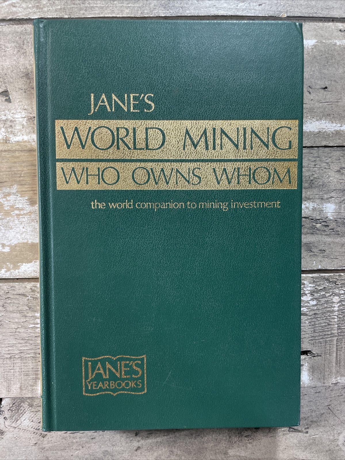 1970 Vintage Mining Investing Book \