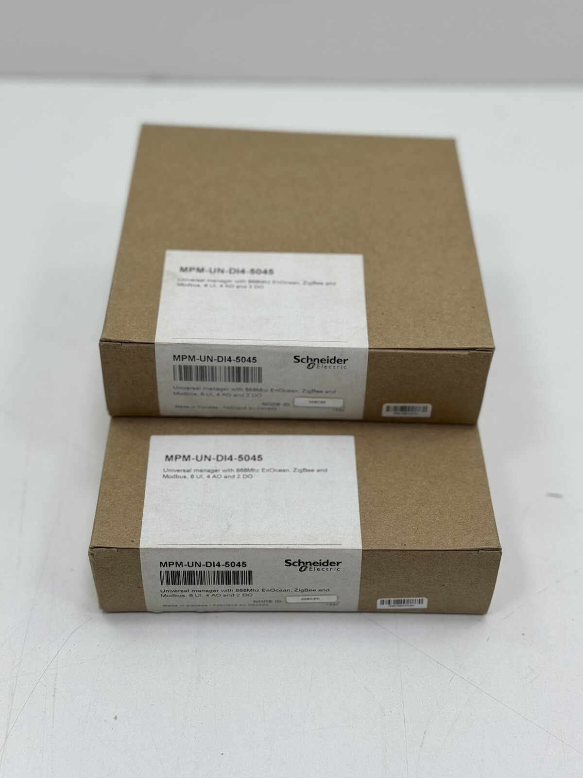 SCHNEIDER MPM-UN-DI4-5045 UNIVERSAL MANAGER WITH 868Mhz ENOCEAN MODBUS