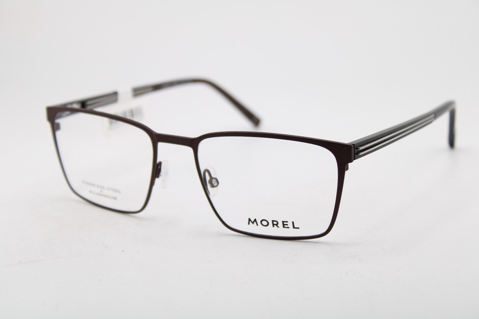 NEW MOREL FRANCE LUDVIKA 3 MN09 BROWN BLACK AUTHENTIC FRAMES EYEGLASSES 54-19 NEW MOREL FRANCE LUDVIKA 3 MN09 BROWN BLACK AUTHENTIC FRAMES EYEGLASSES 54-19