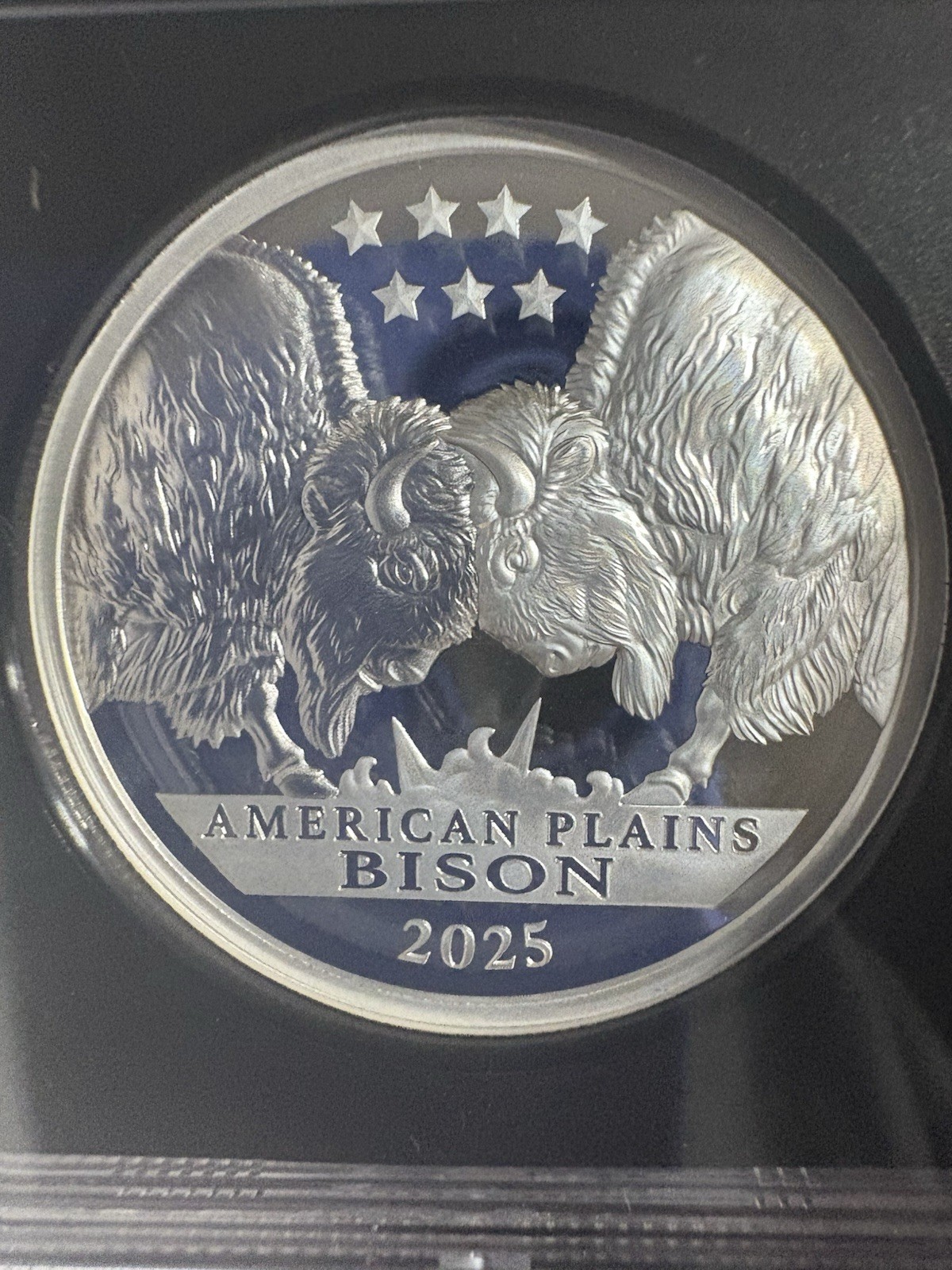 2025 Mesa Grande Sovereign Nation  $2 American plains bison PF 70   999 Struck