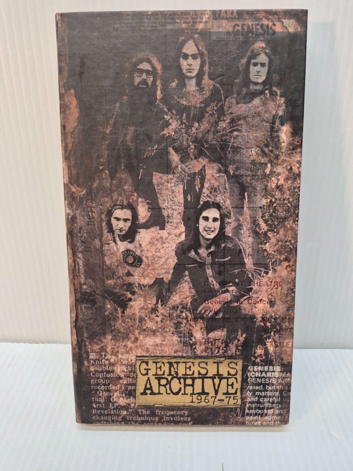 Genesis Archive, Vol 1: 1967-1975 - Audio CD By Genesis 4 CD Box Set w/ Booklet