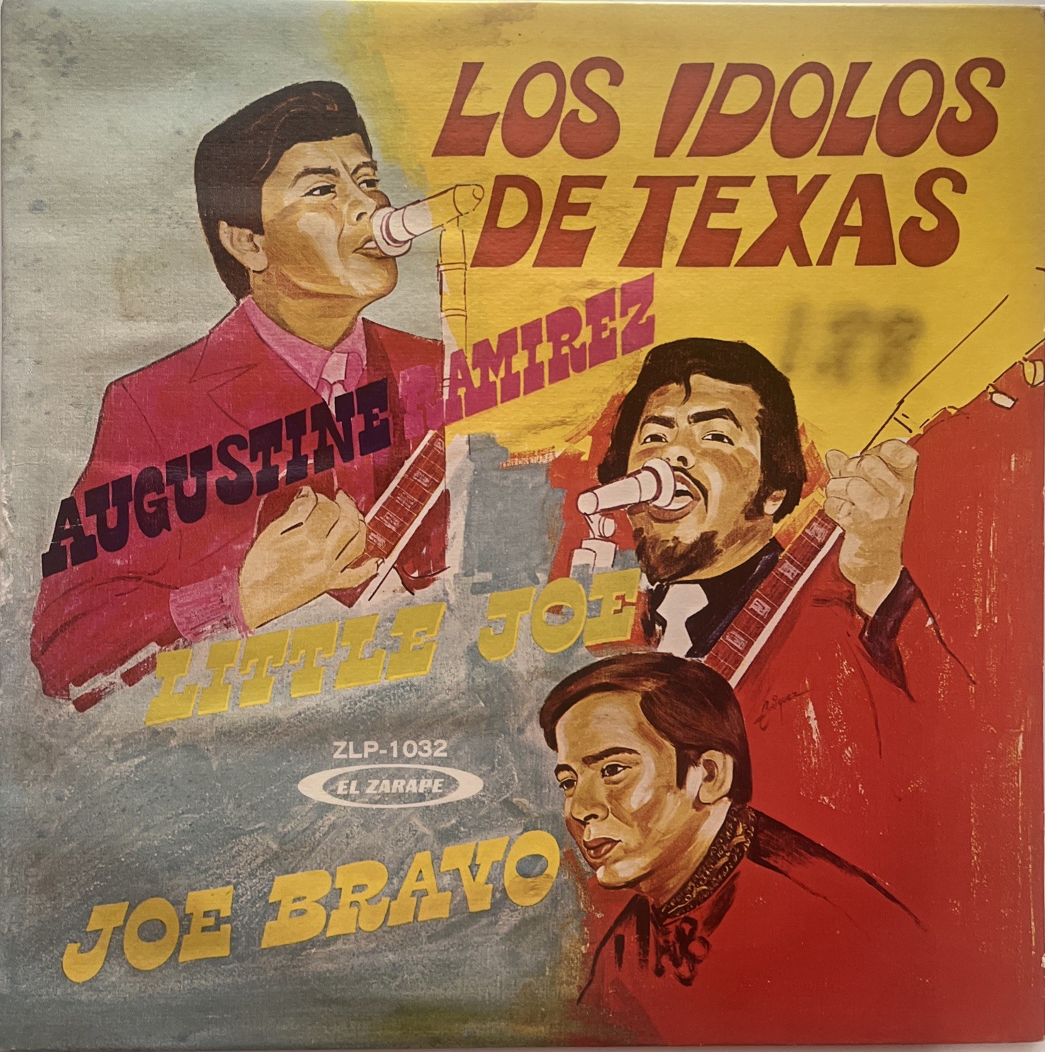 Los Idolos De Texas Tejano Tex Mex Lp Augustine Ramirez/Little Joe/Joe Bravo Los Idolos De Texas Tejano Tex Mex Lp Augustine Ramirez/Little Joe/Joe Bravo