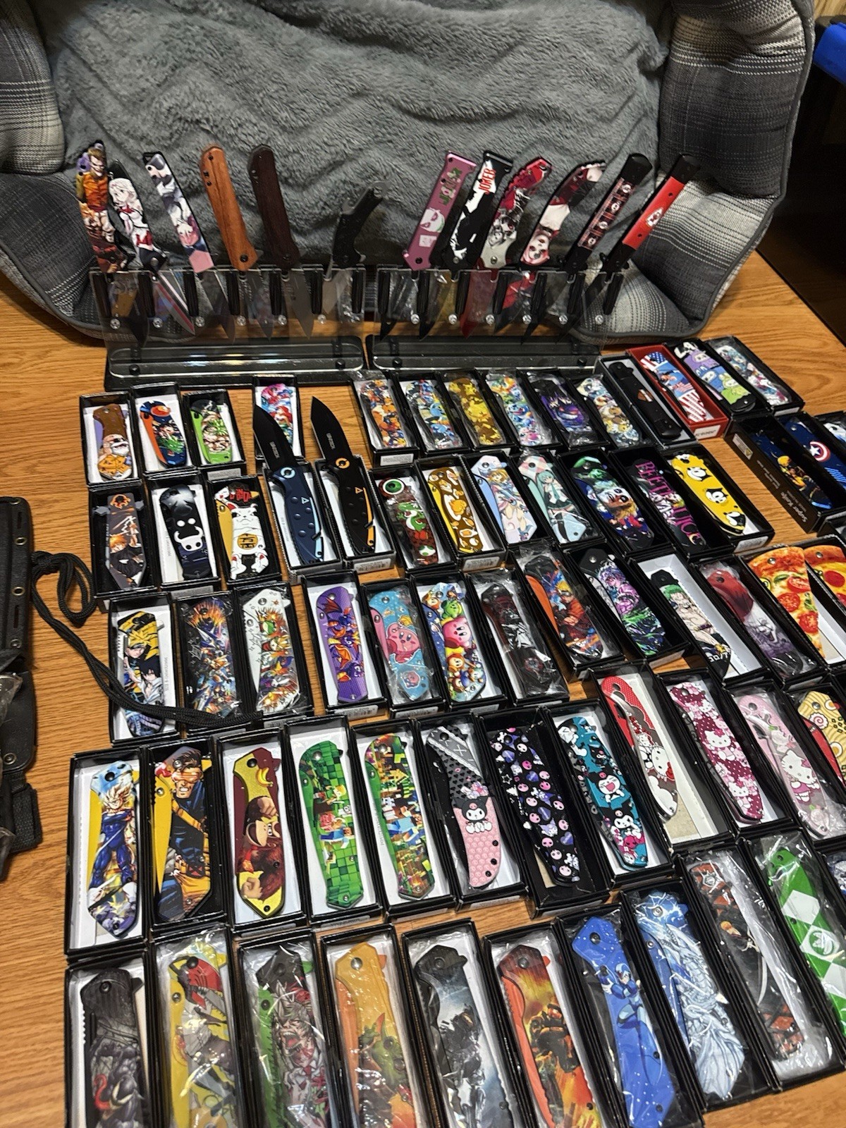 Wholesale Characters Spring Assisted Open Pocket Knife Buyer Choice 10 Pcs
