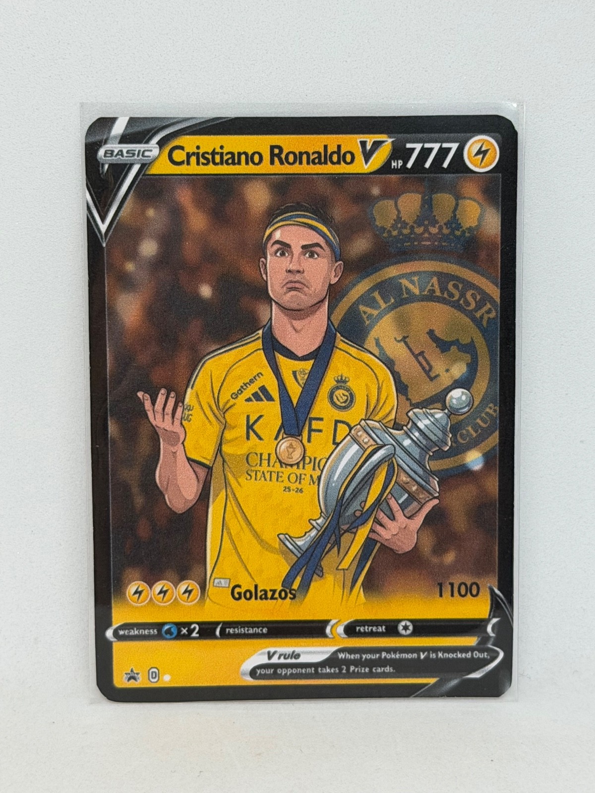 Cristiano Ronaldo Pokémon Card Full Art Portugal