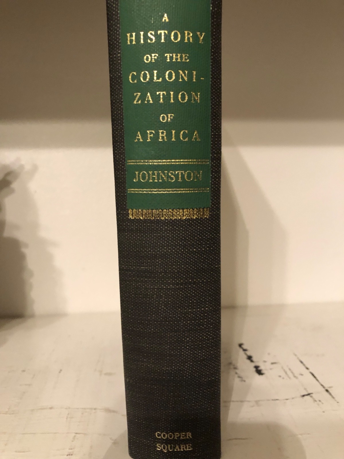 A History of the Colonization of Africa by Sir Harry Johnston VG