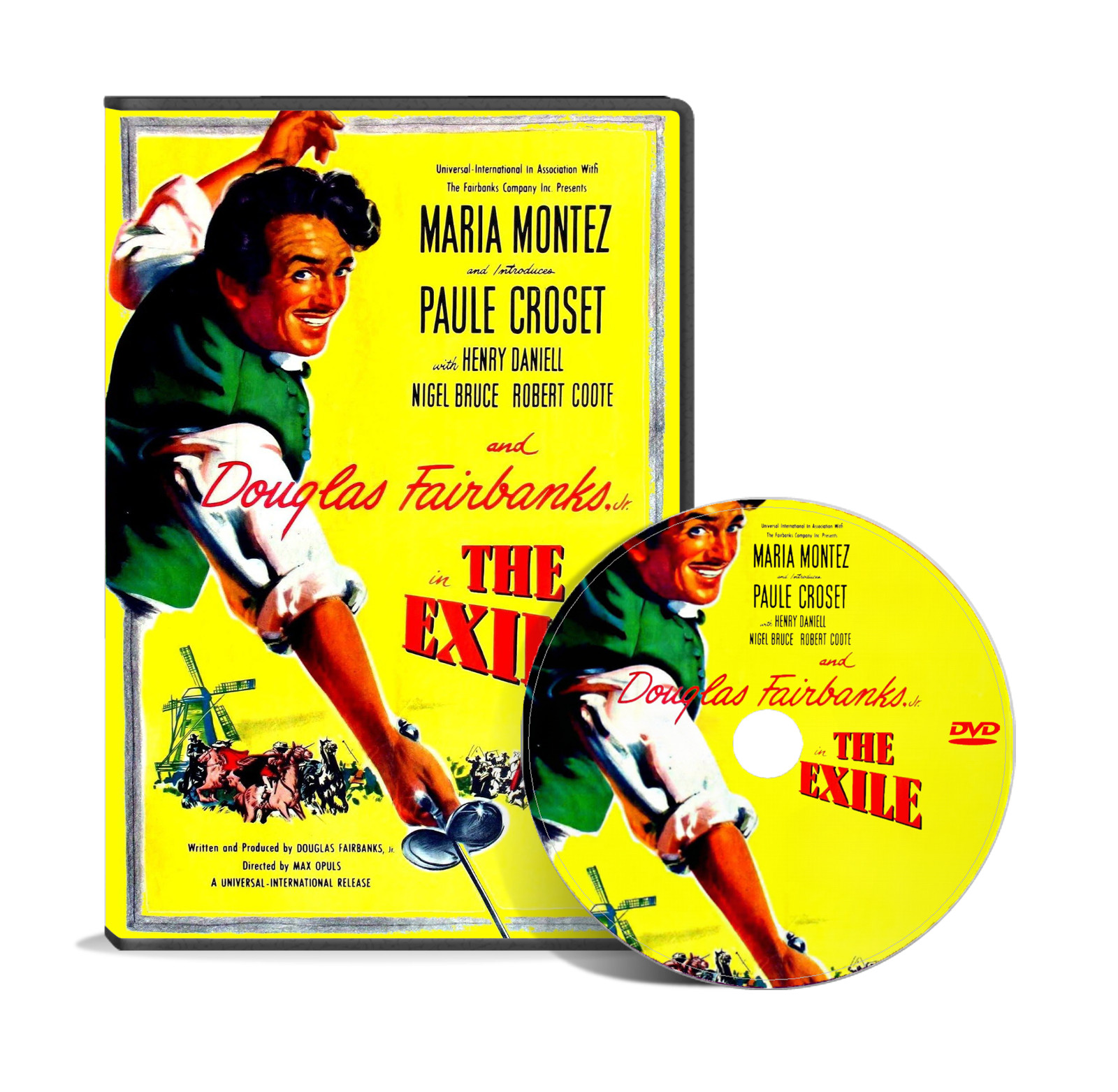 The Exile (1947) Adventure, Romance DVD