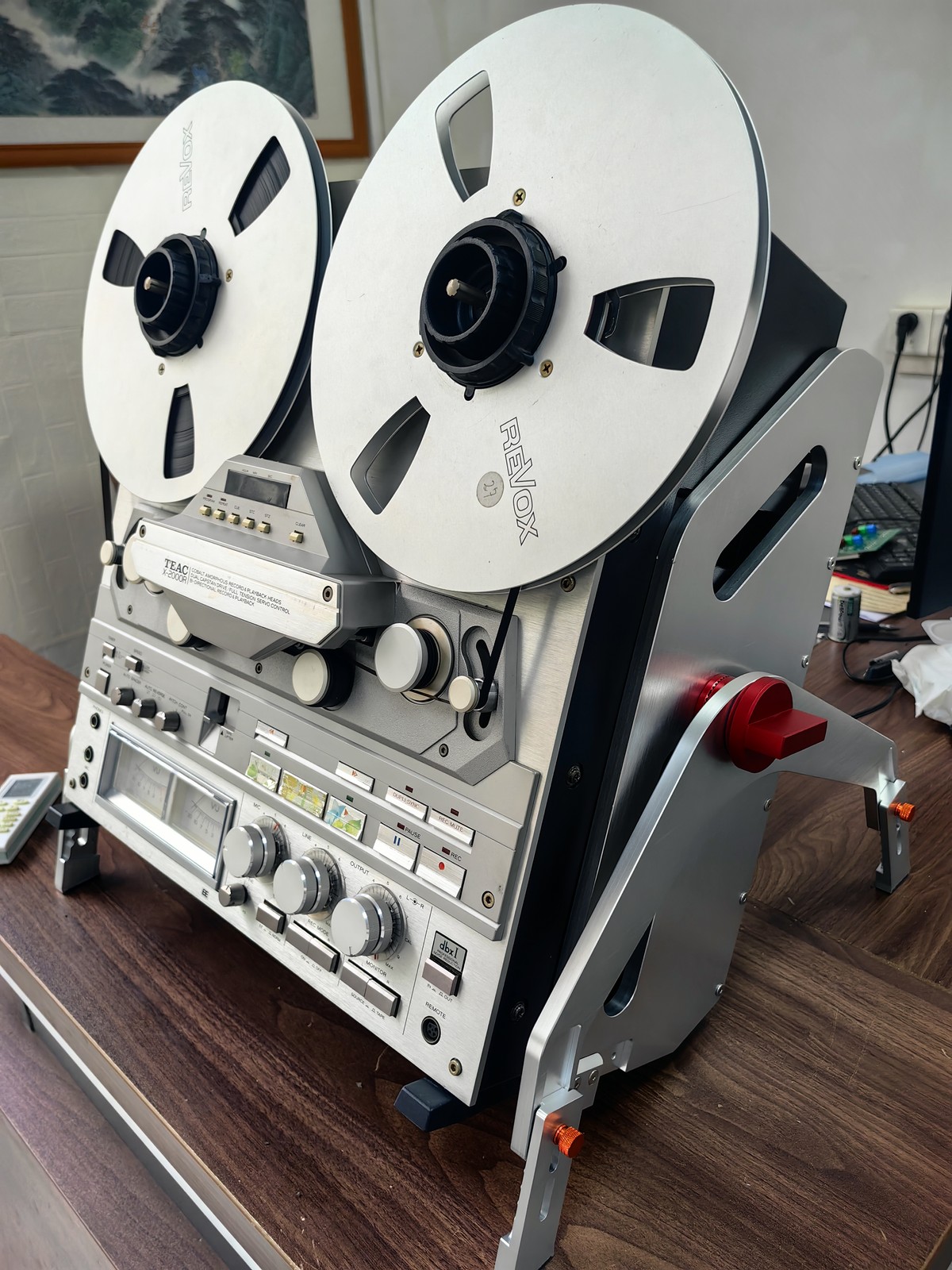 R2R-DS1 Reel  Rack FOR TEAC X-3 X-7R X-10R X-1000R X-2000R /A-7400/6100/6600.etc