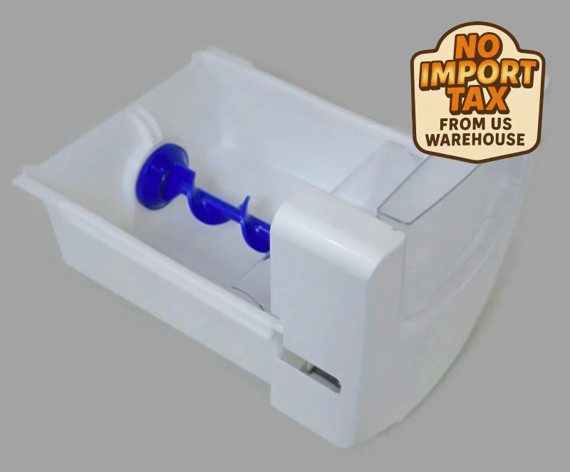 Replacement WR29X43994 Ice Bucket Bin and Auger Assembly for GE Refrigerator