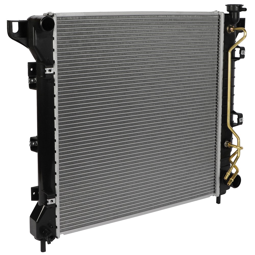 For 1997-1999 Dodge Dakota 5.2L Silver Crossflow Aluminum Radiator CU1905