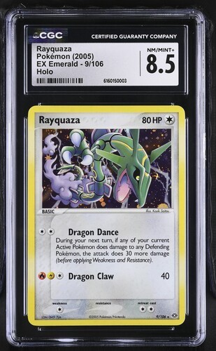 Rayquaza 9/106 EX Emerald Holo