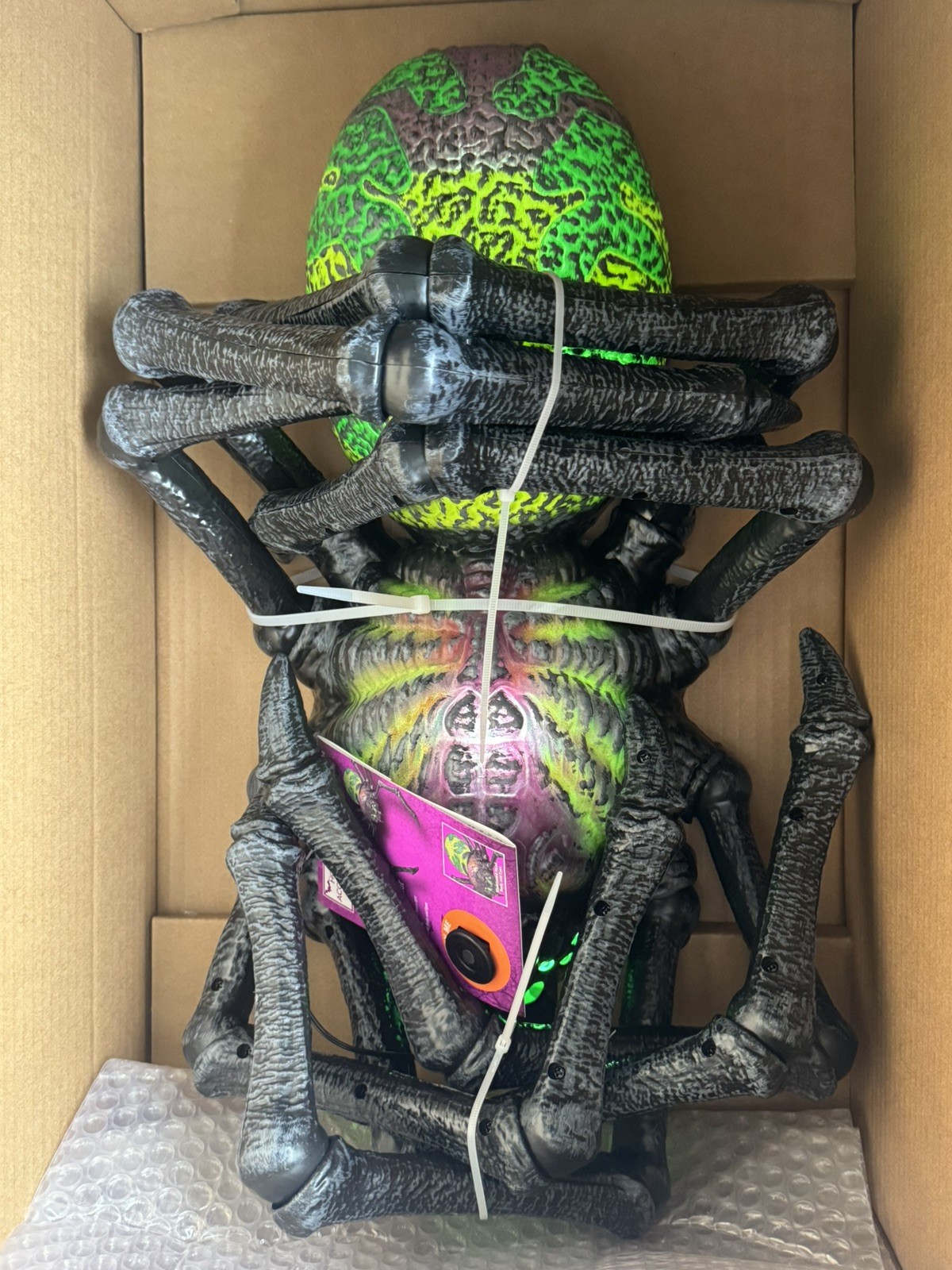 Home Accents 2026Halloween Classics Holiday LED Poseable Spider Home Depot NIB