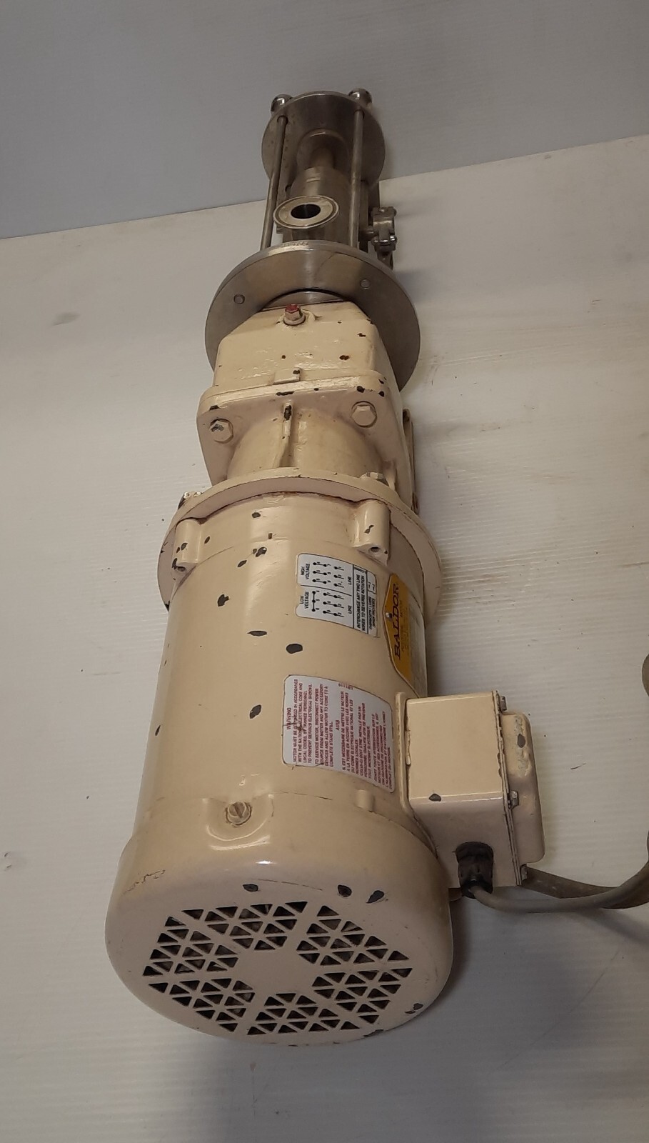 Inline Mixer Nemo (R) SBBPFC1000 Baldor M26B Nord 02f-n56c