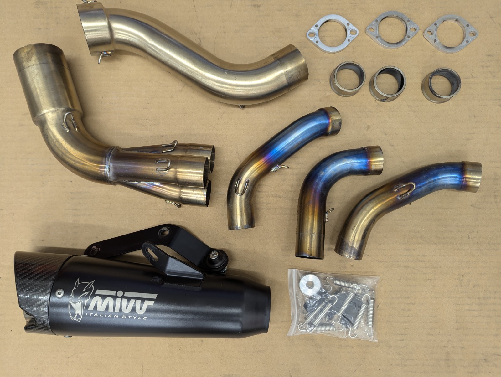 Mivv Complete full exhaust X-M5 Black for YAMAHA MT 09 2021 - 2023