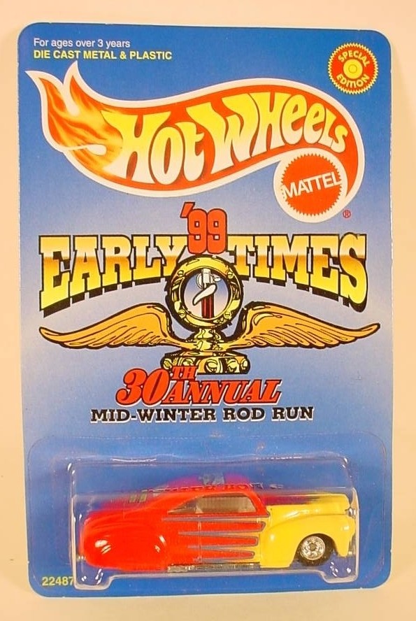 Hot Wheels 1999 Early Times Tail Dragger Limited Edition Hot Wheels 1999 Early Times Tail Dragger Limited Edition