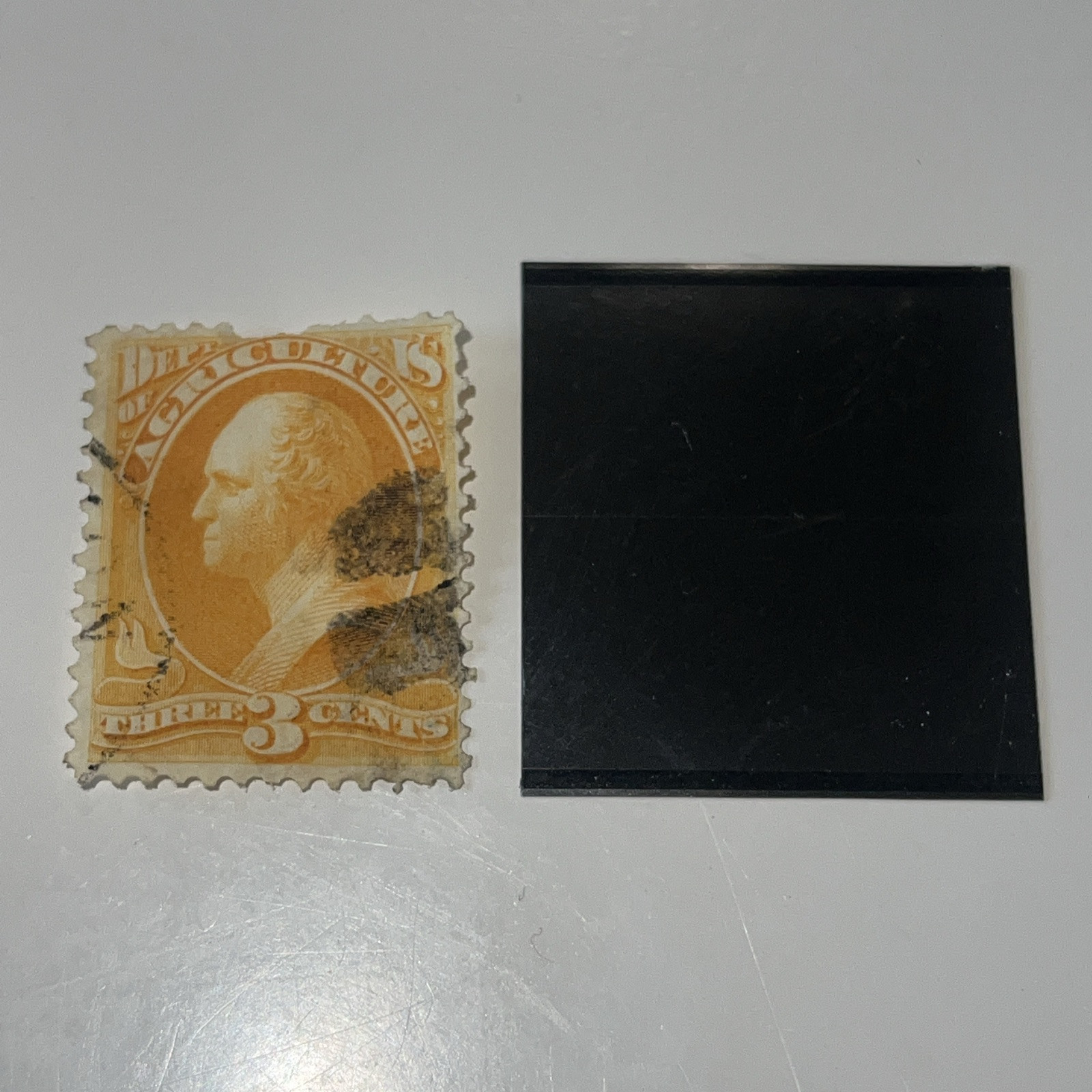 drbobstamps US Scott #O3 Official Agriculture Stamp drbobstamps US Scott #O3 Official Agriculture Stamp