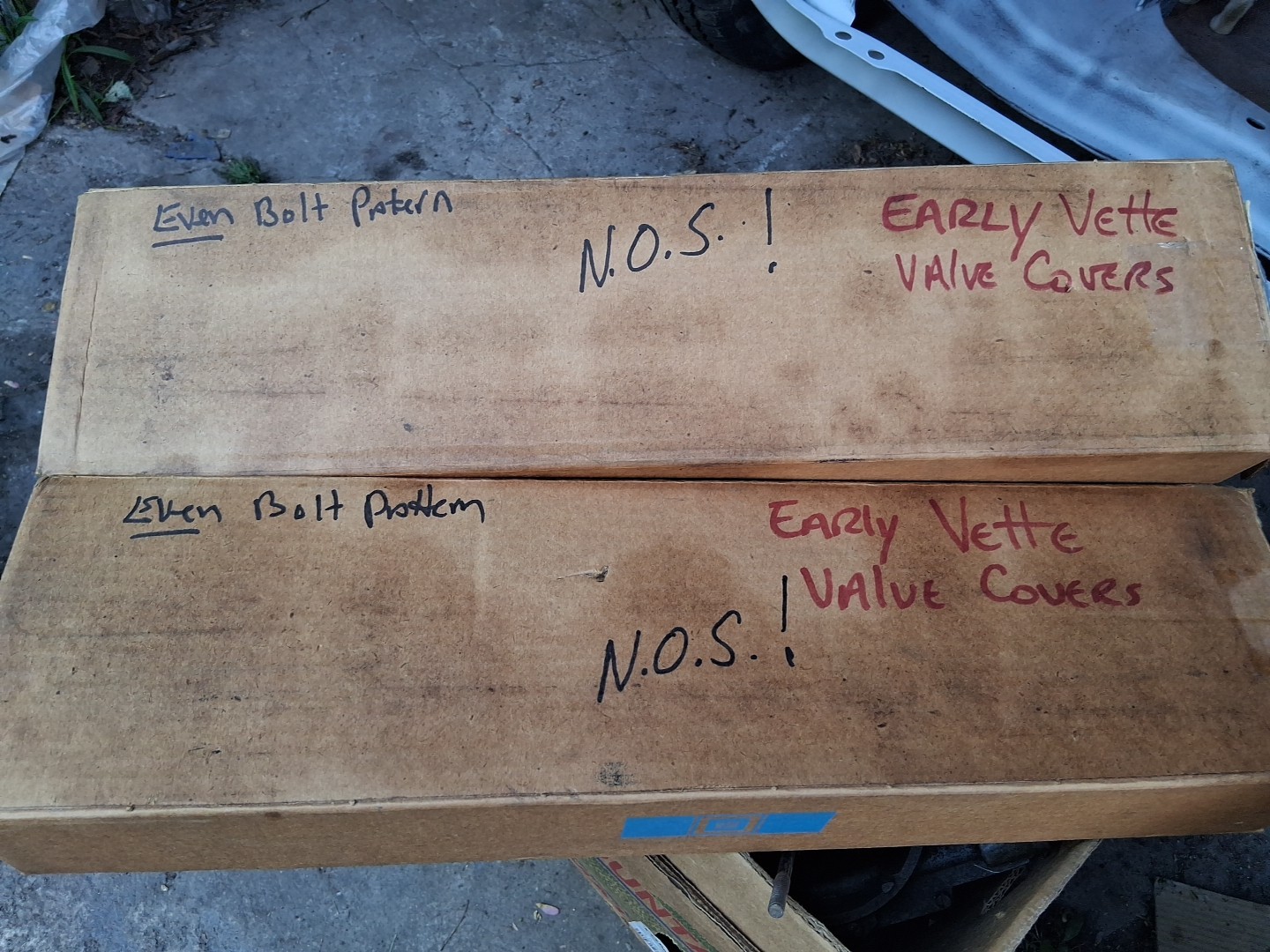 1959 1967 Corvette Nos Valve Covers.nice 1959 1967 Corvette Nos Valve Covers.nice