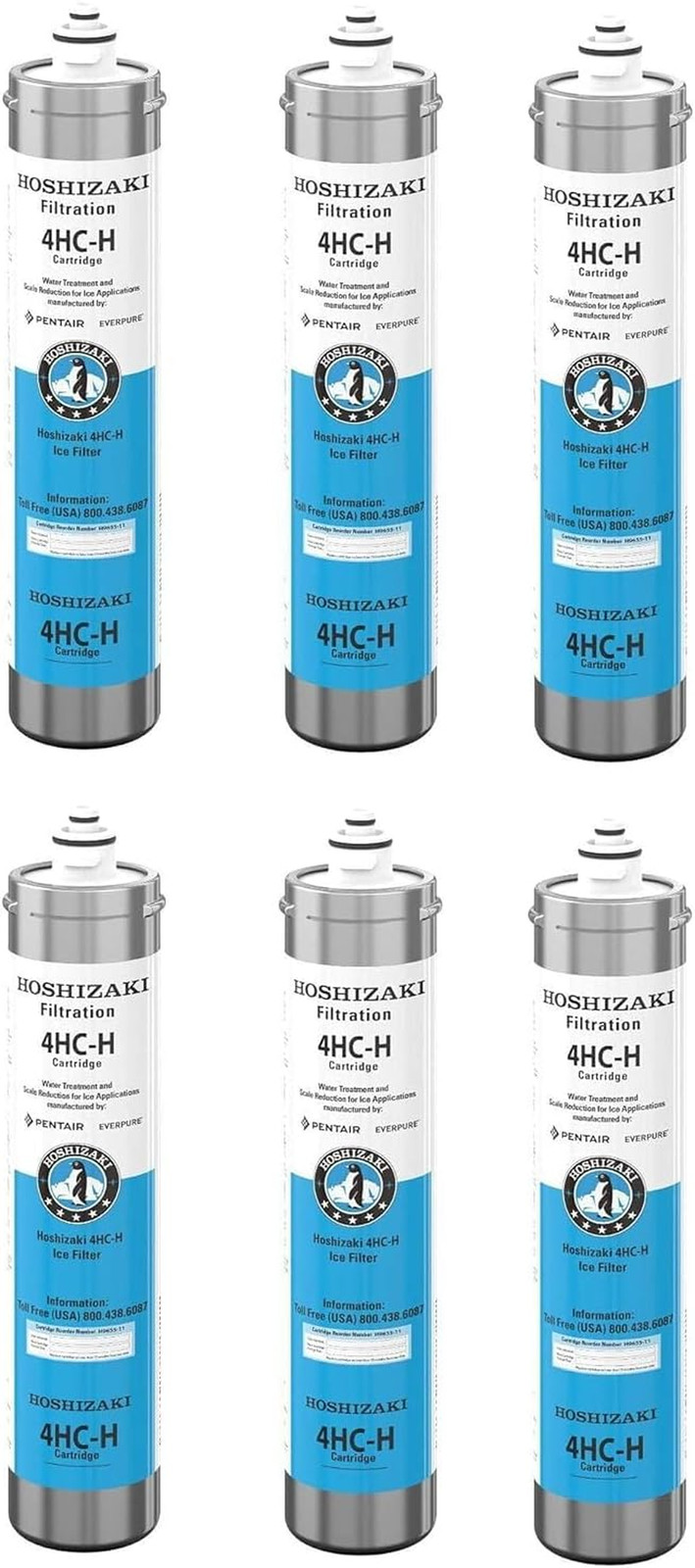4HC-H, Replacement Water Filter Cartridge (2-6Pack)