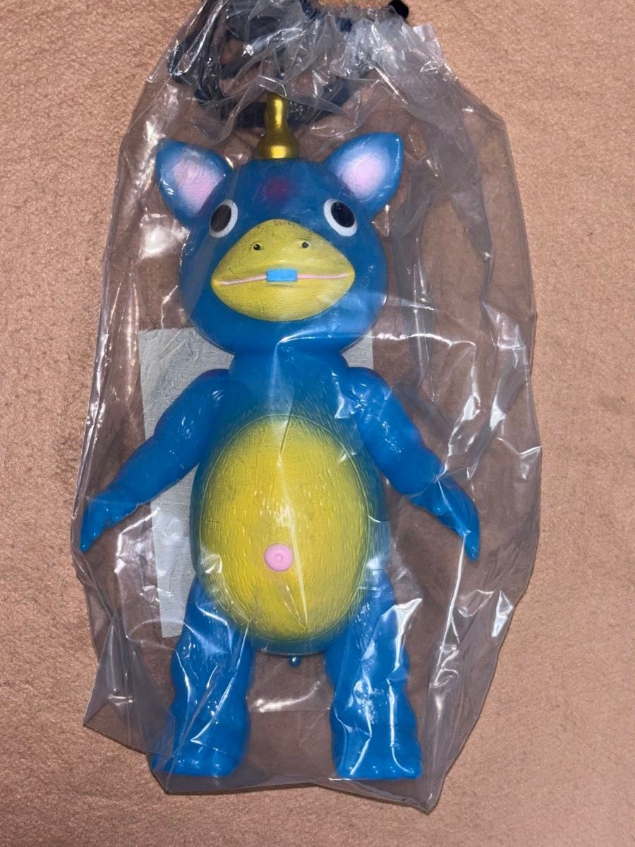 Marusan Booska 450 Earth Blue Version Kaiju Sofubi Soft Vinyl Figure
