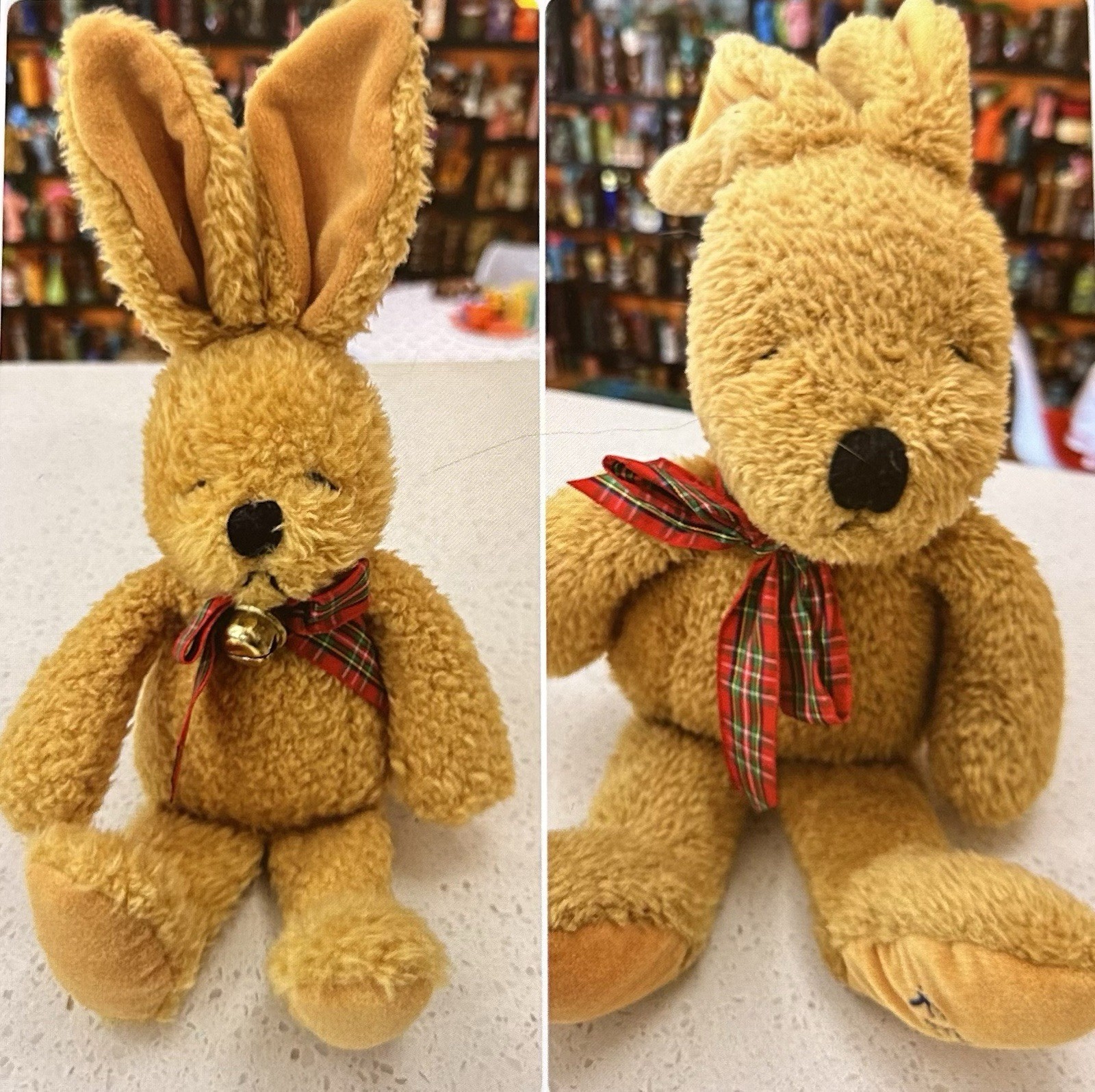 TWO Die Spiegelburg 13” & 20” Felix The Rabbit Travel Bunny Plush Langen