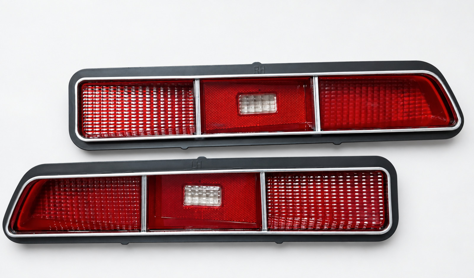 1969 Chevrolet Camaro Tail Lamp Lens Set Standard Models