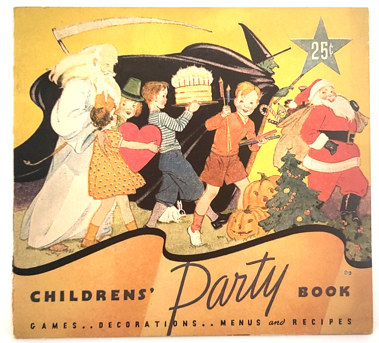 VTG 1935 CHILDRENS' PARTY BOOK STALEY MFG ADVERTISING HOLIDAYS SPECIAL OCCASIONS
