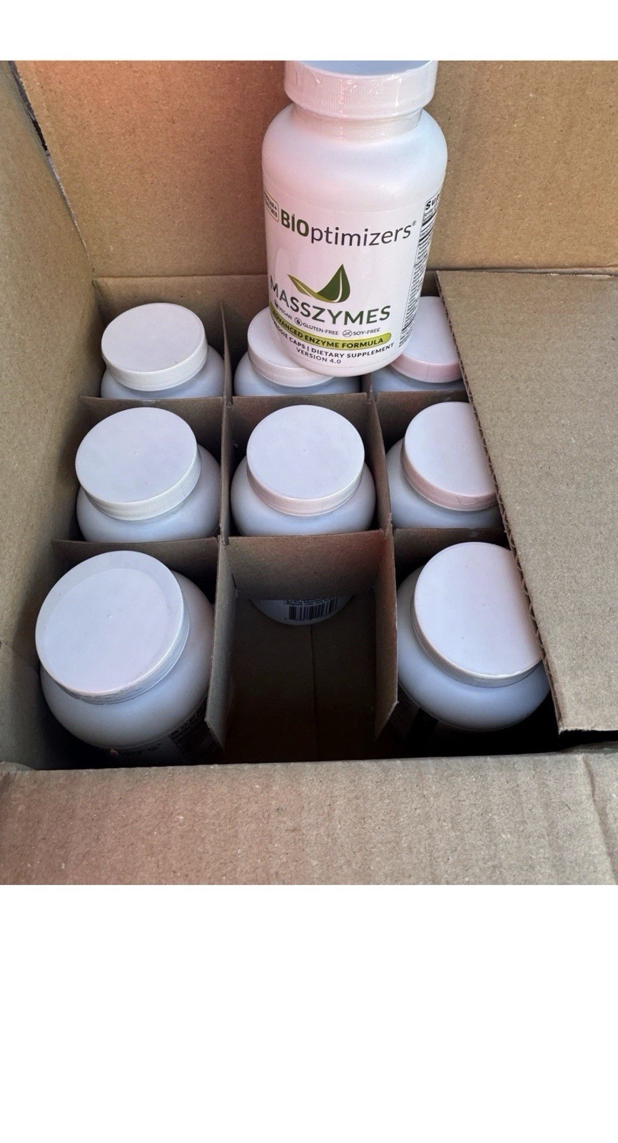 12 Pack Bioptimizers Masszymes 3000 Caps Advanced Proteolytic Enzyme 4.0 12 Pack Bioptimizers Masszymes 3000 Caps Advanced Proteolytic Enzyme 4.0