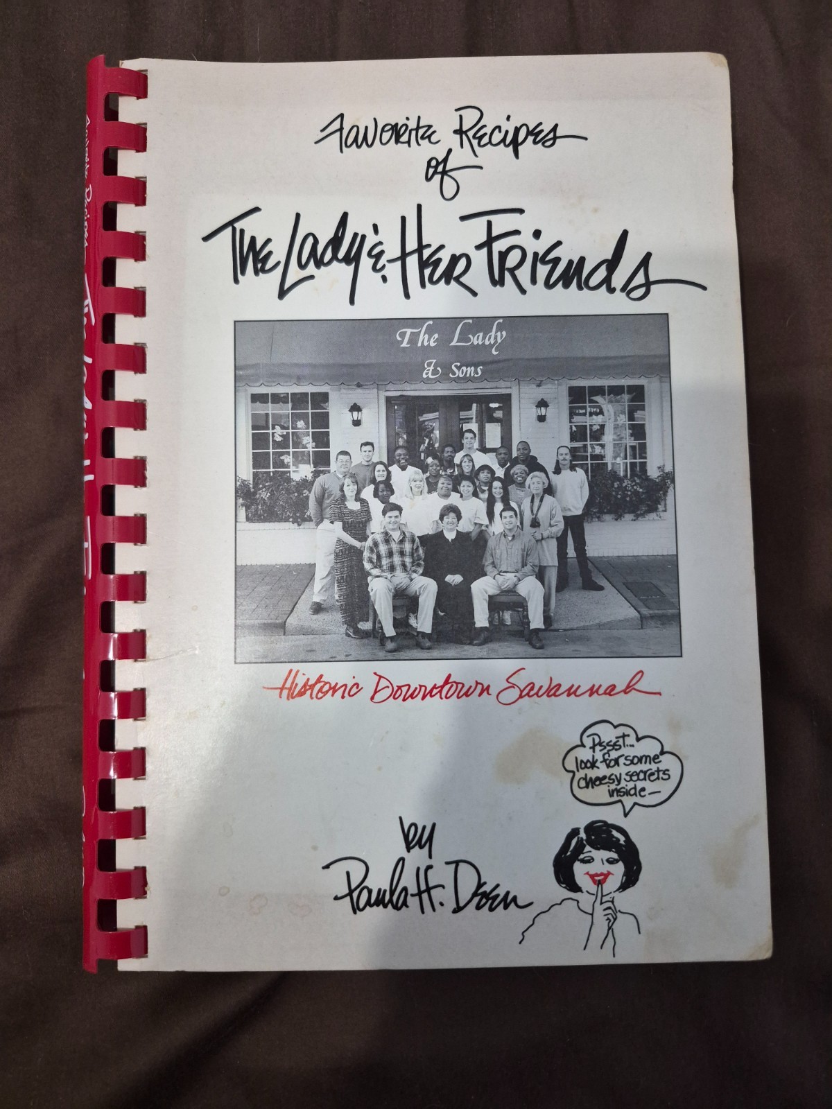 Rare 1997 First Printing Paula Deen FAVORITE RECIPES OF THE LADY AND HER FRIENDS