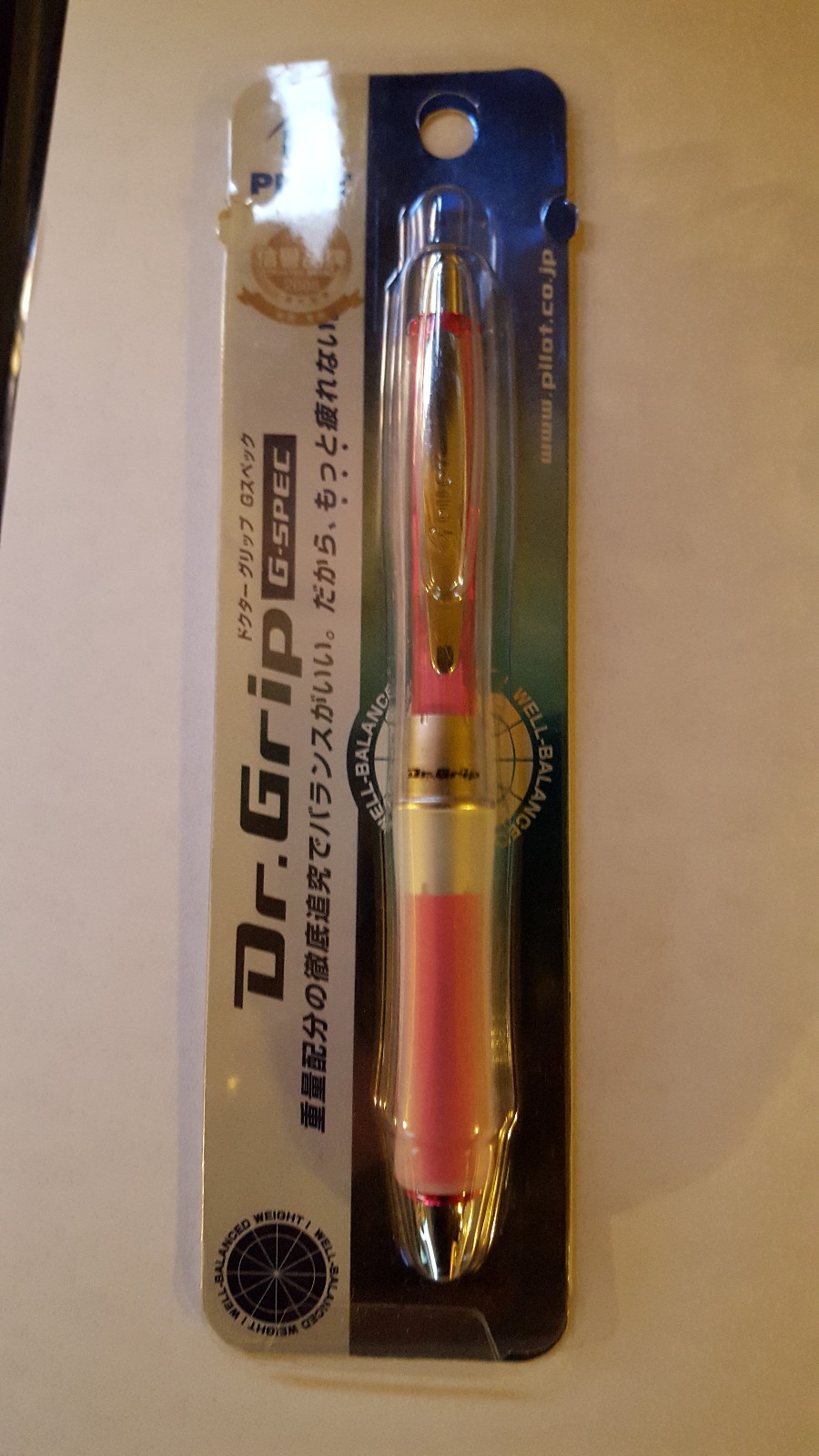 UNeek Pilot Dr.Grip COG Unique Ballpoint Pen Pink