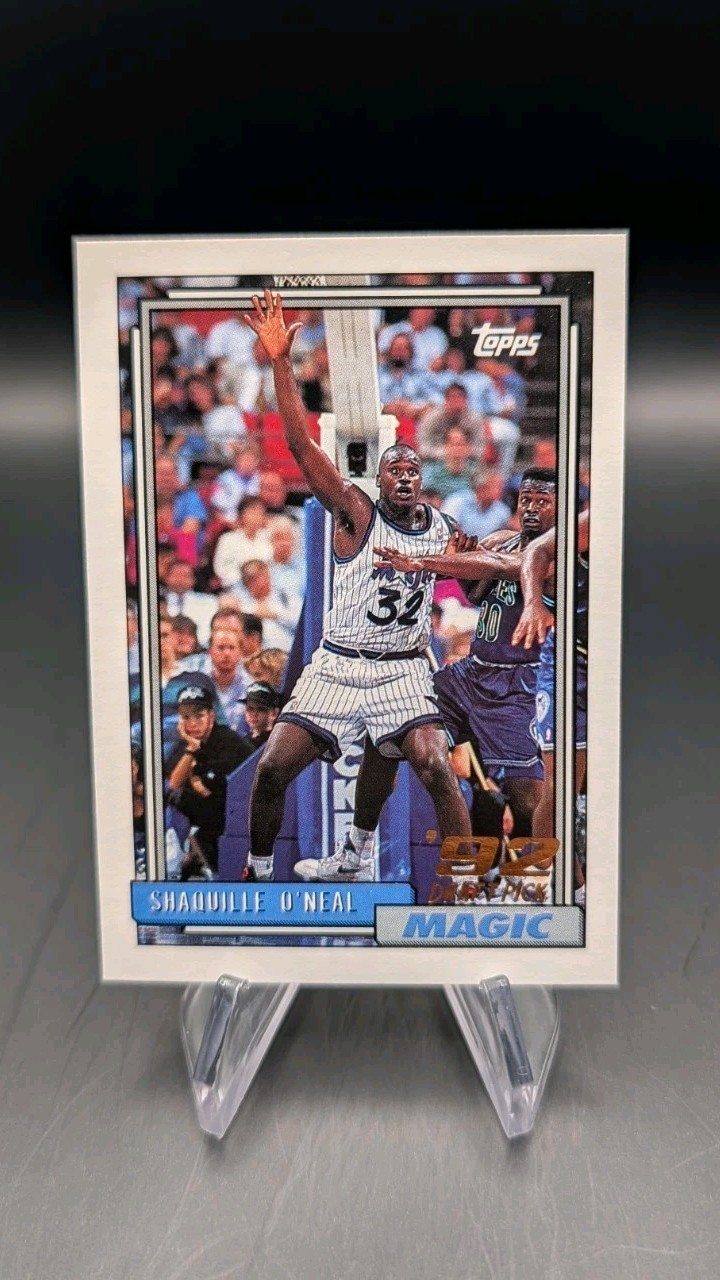 1992 Topps Basketball Shaq Shaquille O’Neal Rookie #362 RC 1992 Topps Basketball Shaq Shaquille O’Neal Rookie #362 RC