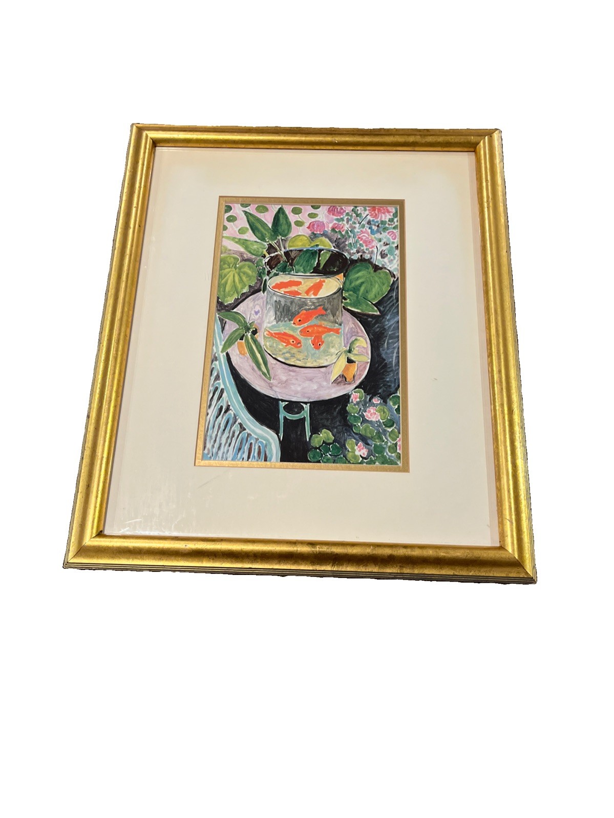 1912 Henri Matisse A Goldfish Bowl Professionally Framed Print Wall Art 16x20” 1912 Henri Matisse A Goldfish Bowl Professionally Framed Print Wall Art 16x20”