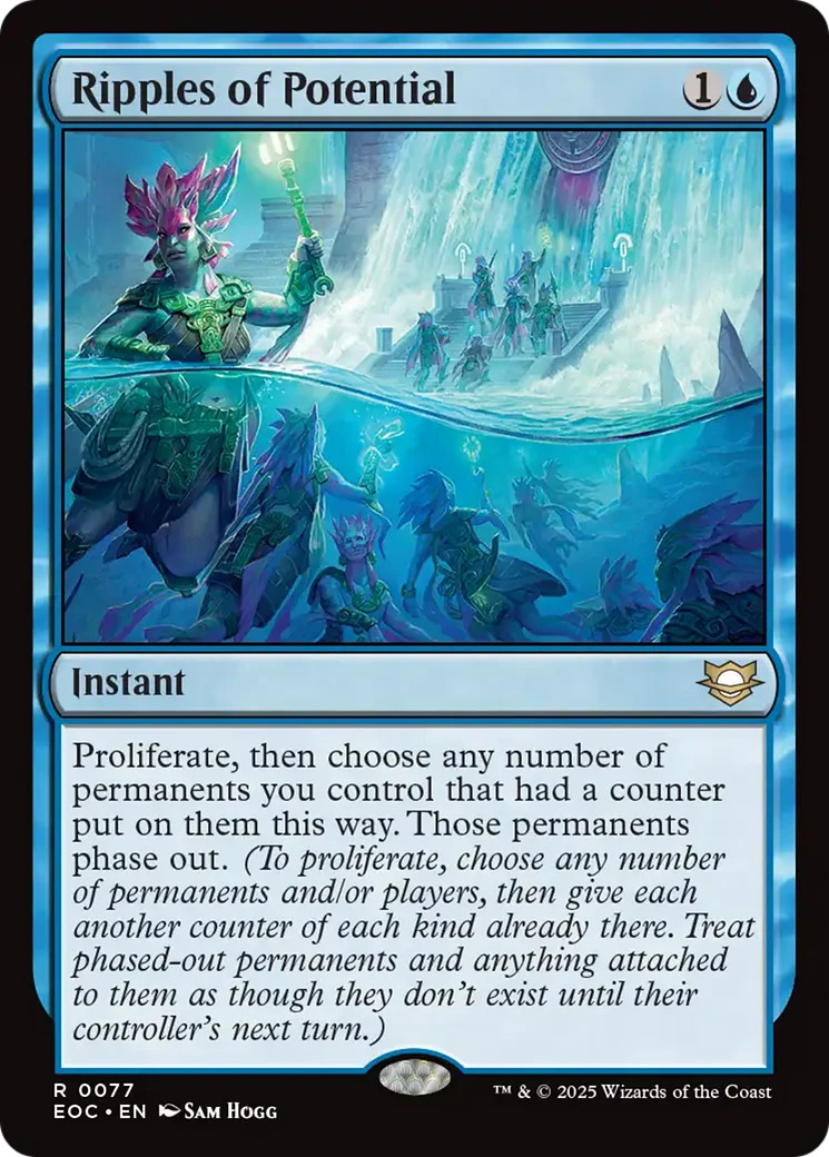 MTG Ripples of Potential [Edge of Eternities Commander] Near Mint Magic