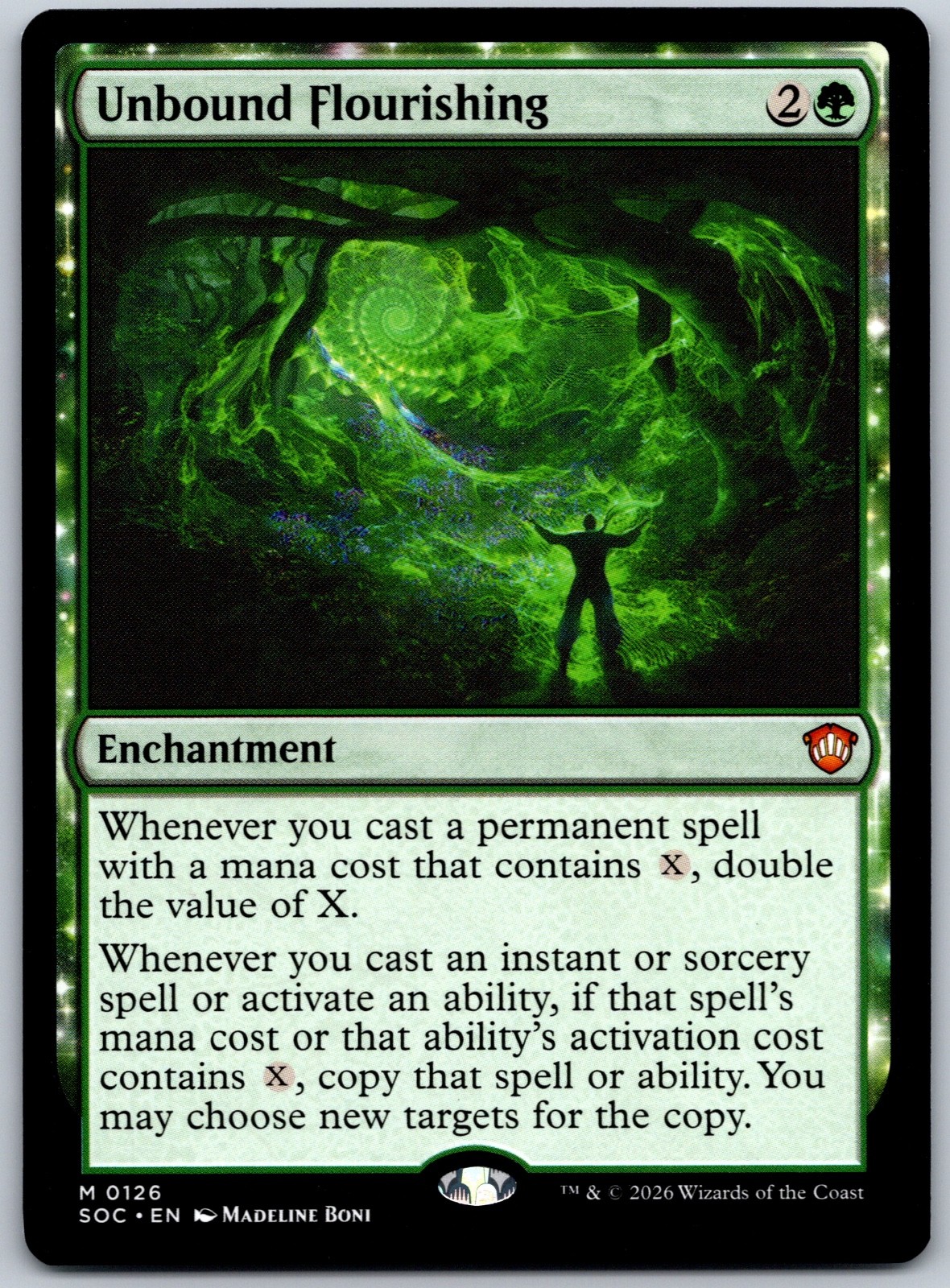 Unbound Flourishing M Commander: Secrets of Strixhaven 126 NM