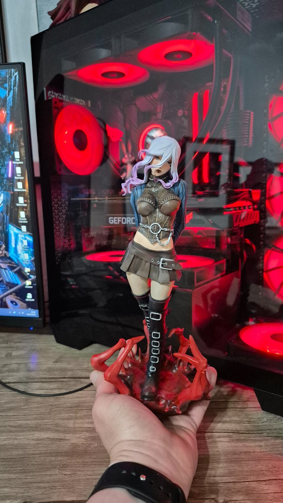 Custom 3D Printed Sable Ward Figure Dead by Daylight (25cm) Hand-Painted Statue