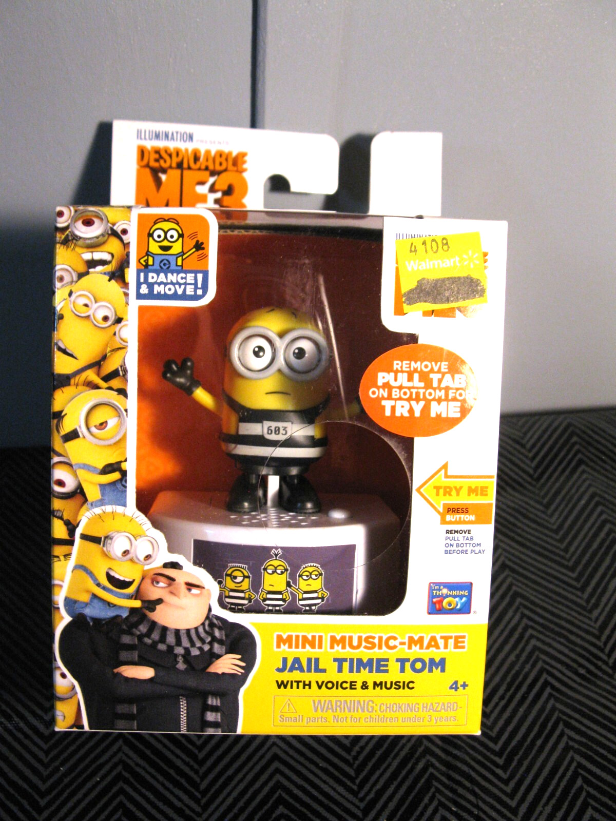 Despicable Me3 Mini Music-Mate Jail time Tom