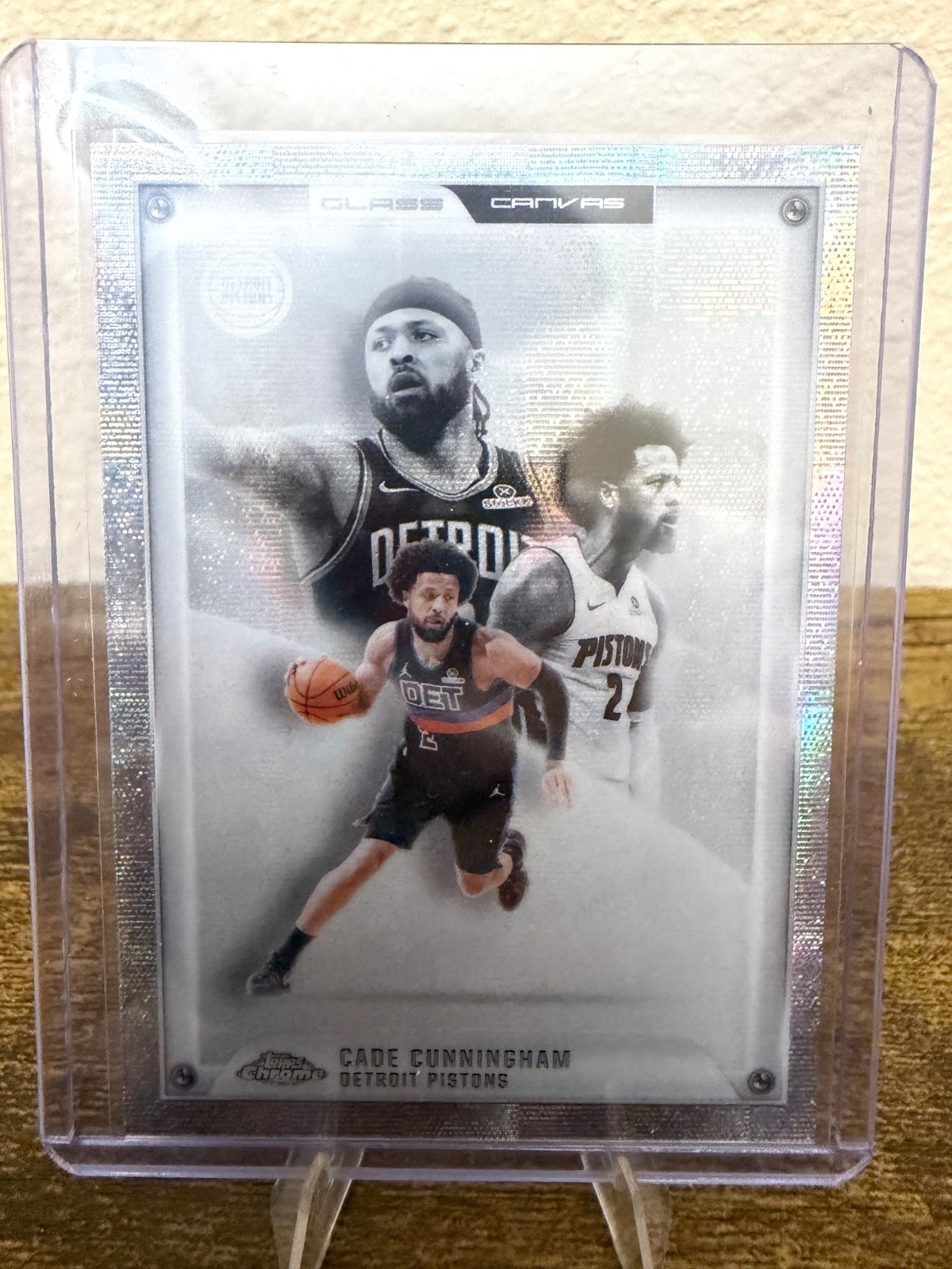 2025-26 Topps Chrome Update - Cade Cunningham Glass Canvas SSP Case Hit #GC-13 2025-26 Topps Chrome Update - Cade Cunningham Glass Canvas SSP Case Hit #GC-13