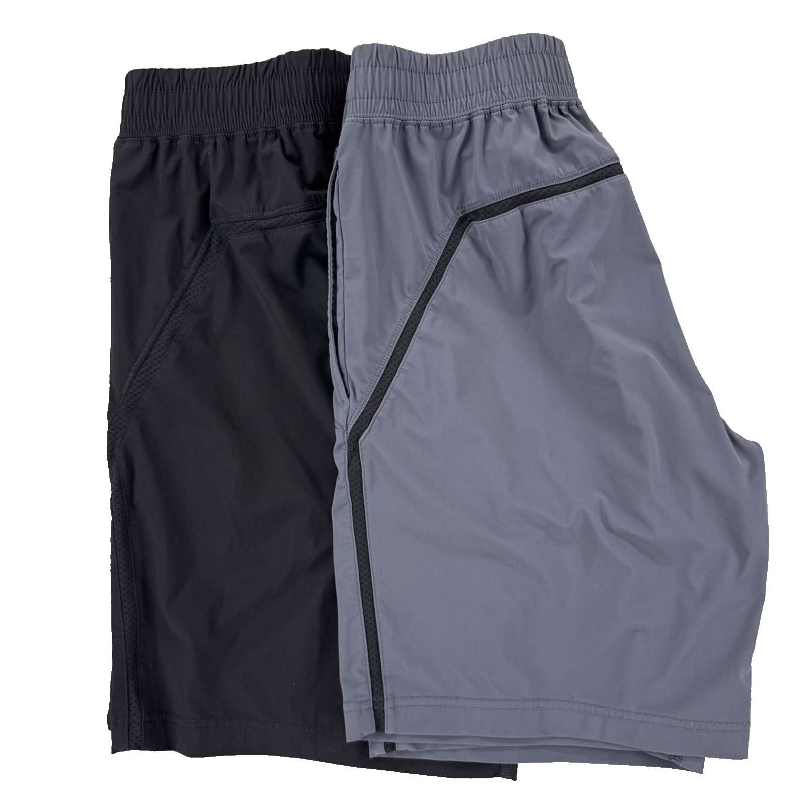 Rhone Versatility Shorts 9” Mens Size M Mauve/Black Unlined Stretch Lot Of 2