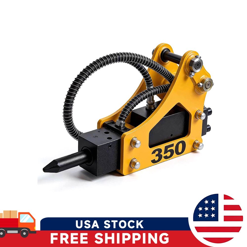 Mini Excavator Hydraulic Rock Breaker Attachment 0.6-1.5Ton Small Digger Hammer