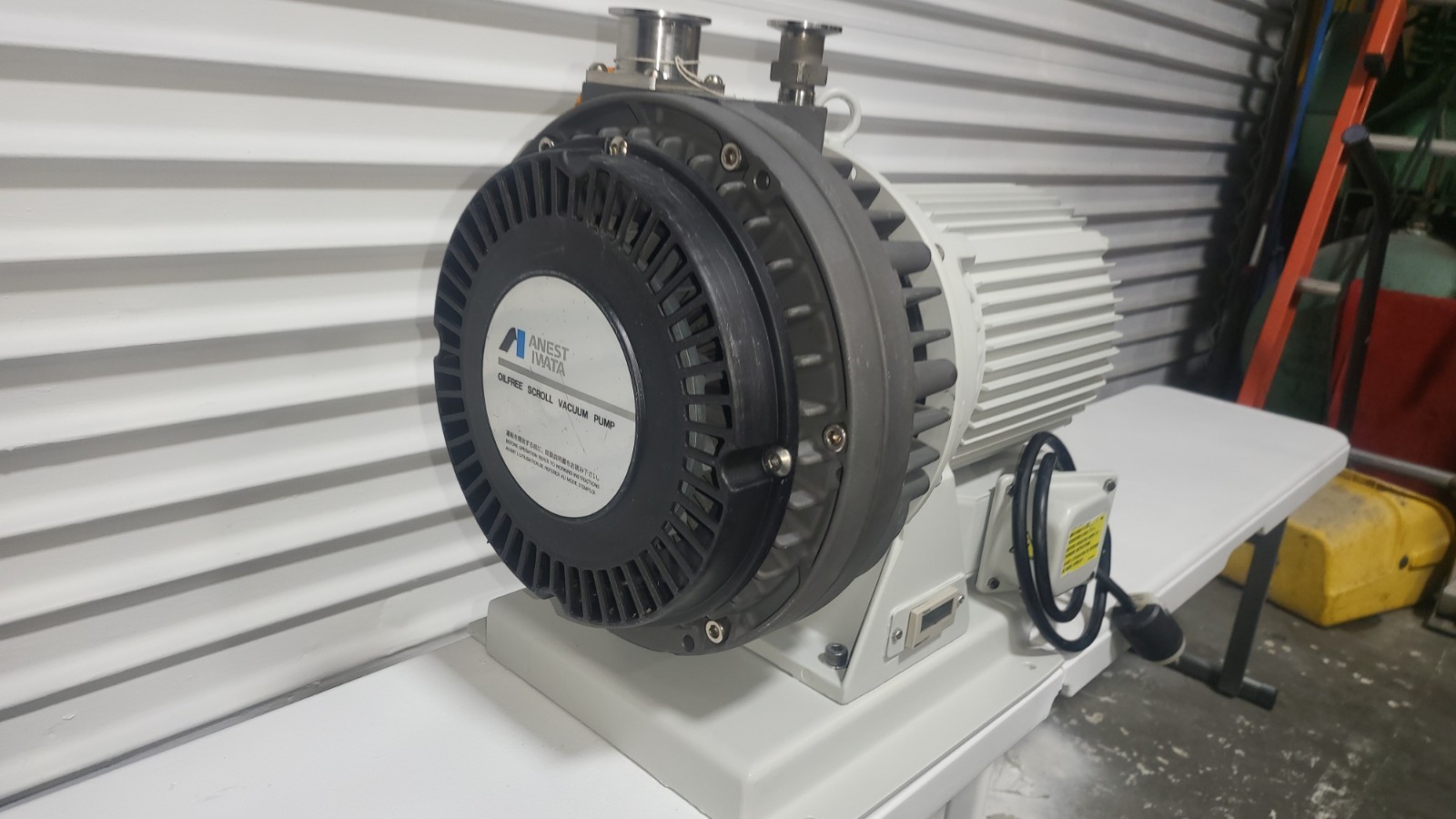 Anest Iwata ISP500B Scroll Pump REBUILT with option for Single or 3 Phase Motor Anest Iwata ISP500B Scroll Pump REBUILT with option for Single or 3 Phase Motor