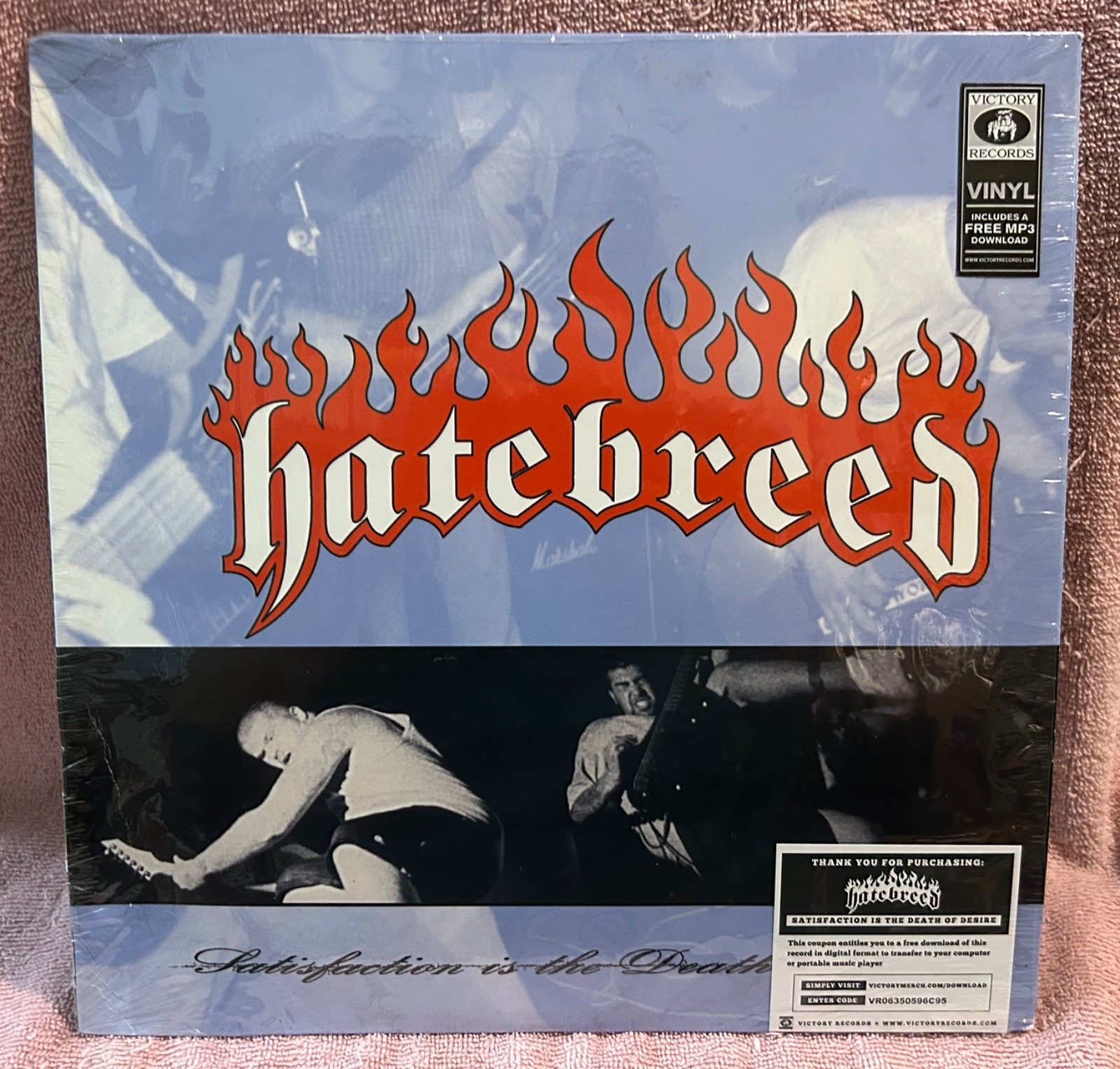 Satisfaction Is The Death of Desire by Hatebreed (Record, 2012) Satisfaction Is The Death of Desire by Hatebreed (Record, 2012)