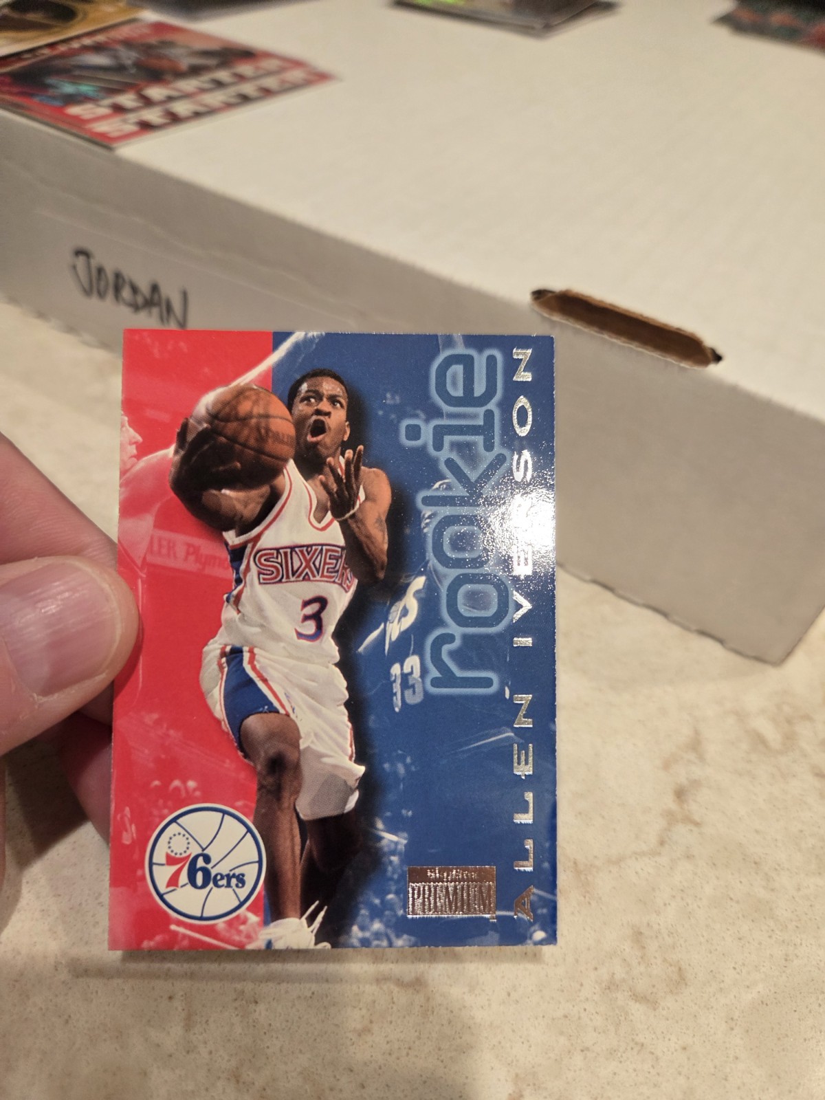 1996-97 SkyBox Premium #216 Allen Iverson