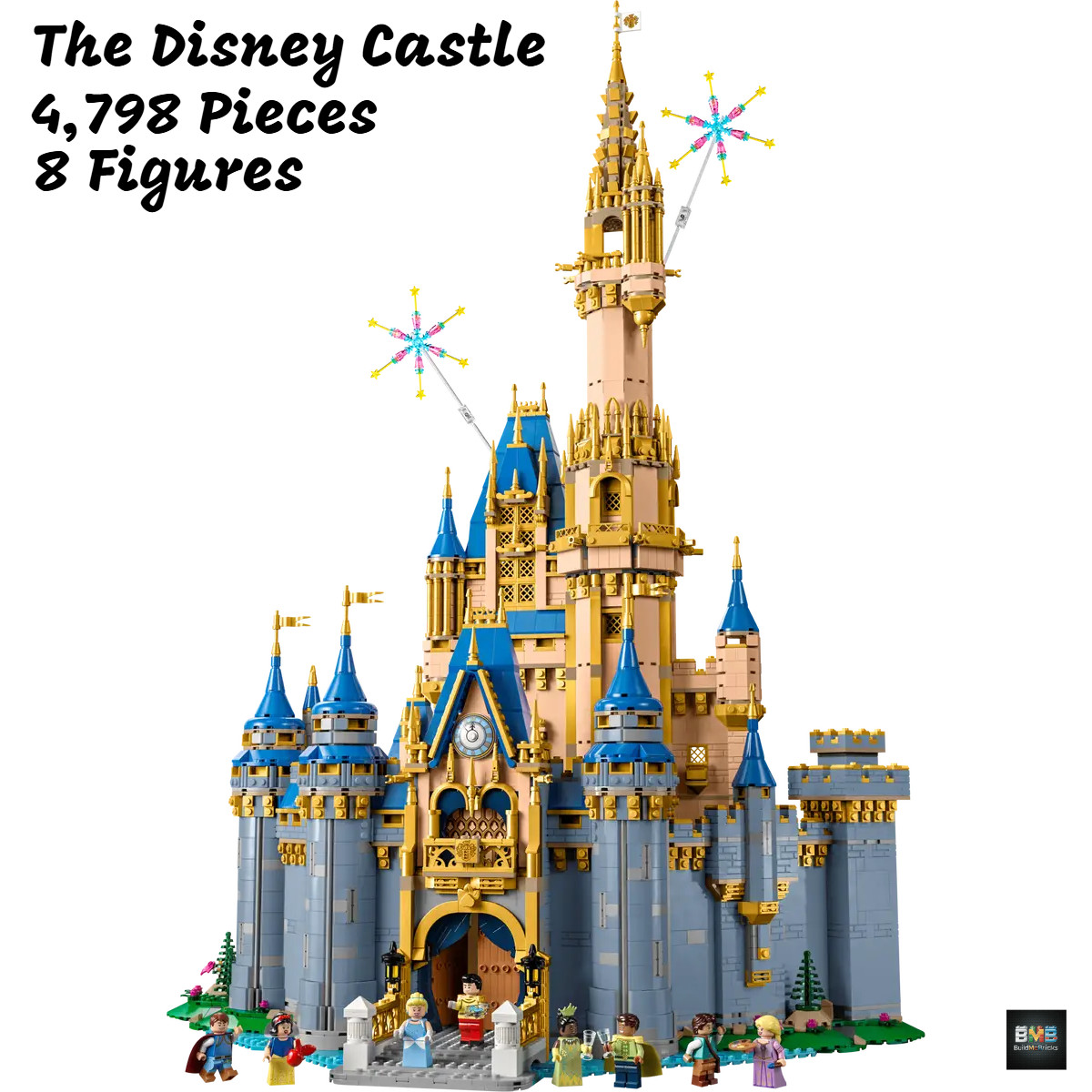 NEW The Disney Castle 4,798 Pieces Fun Family Activity Home Display