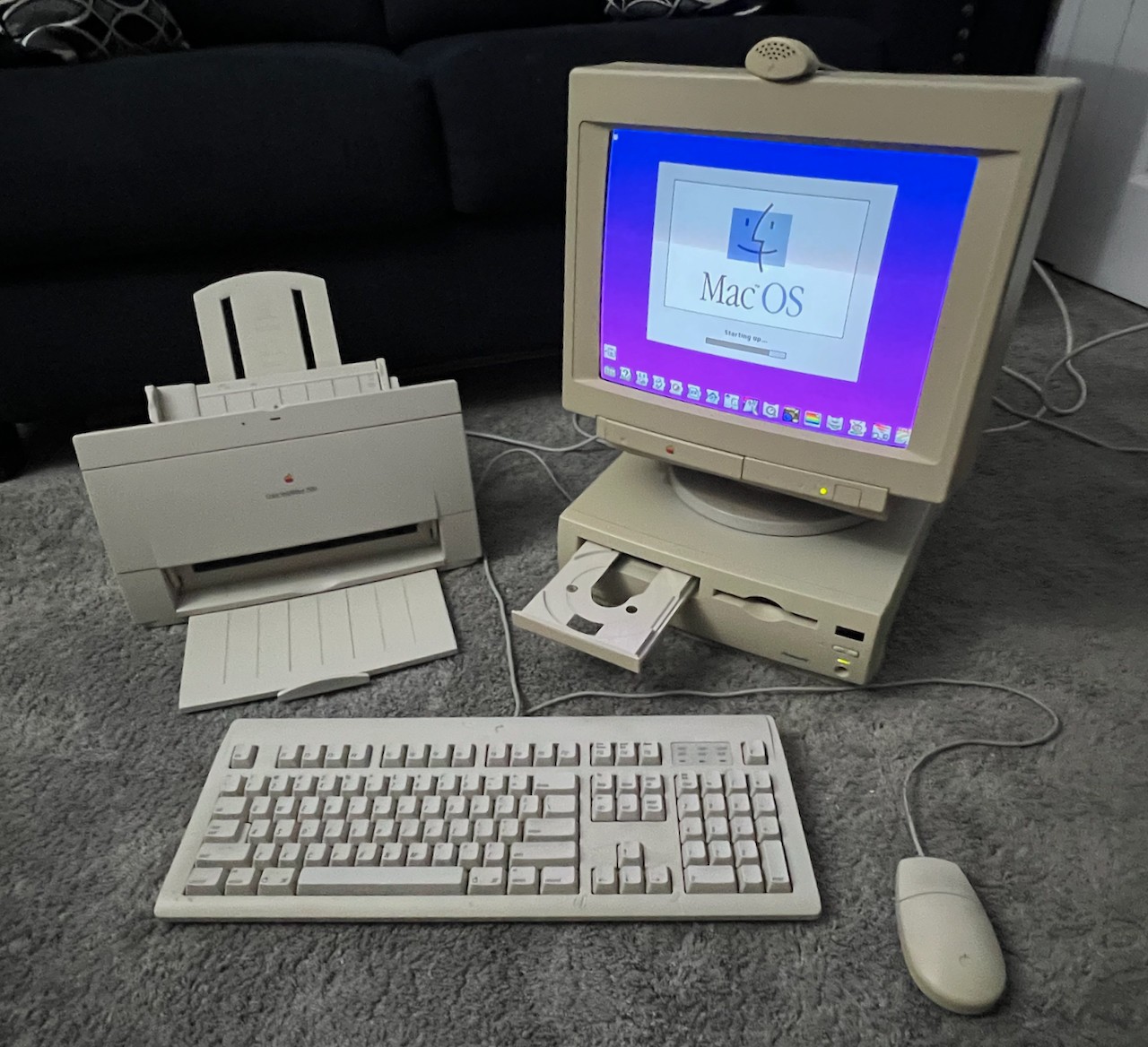 Macintosh Performa 6320CD Model M3076 - Fully working Vintage Setup